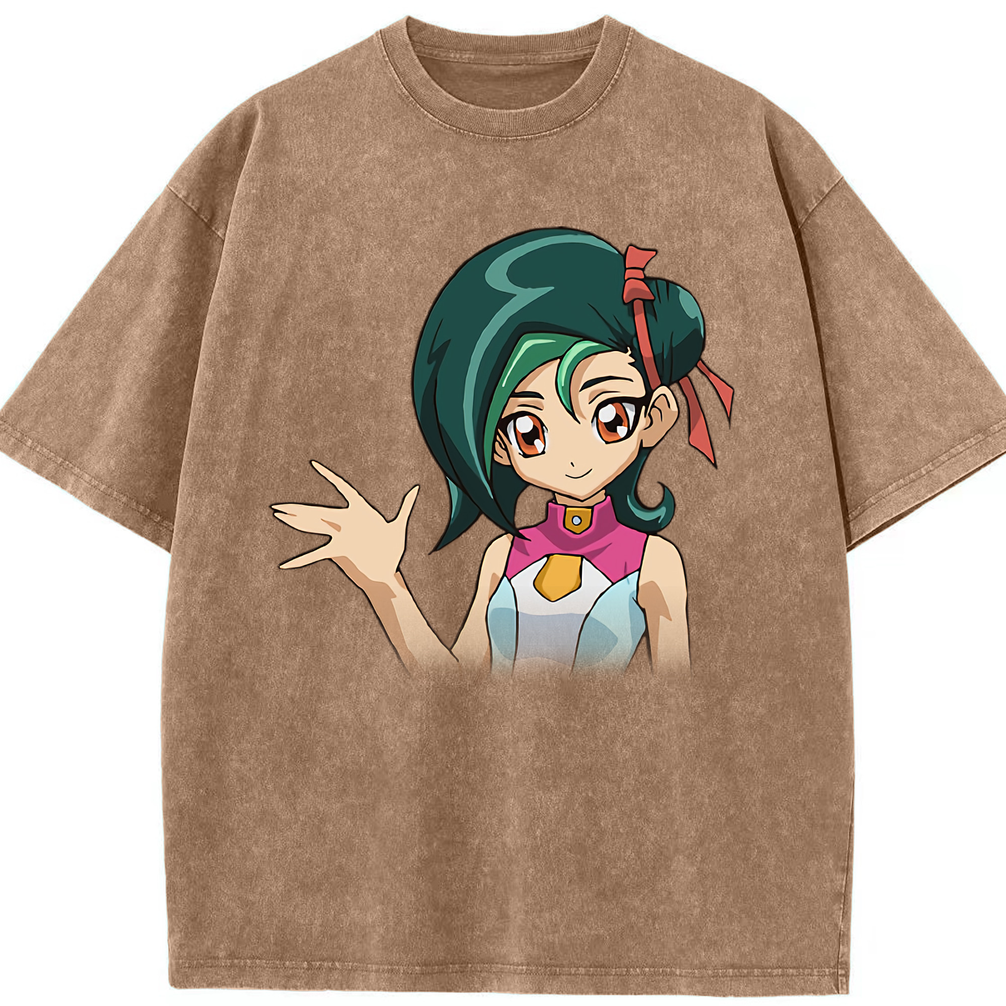 （画像用） 遊☆戯☆王 Yu-Gi-Oh! 綿100% ヴィンテージ風 半袖Tシャツ（フロントプリント）