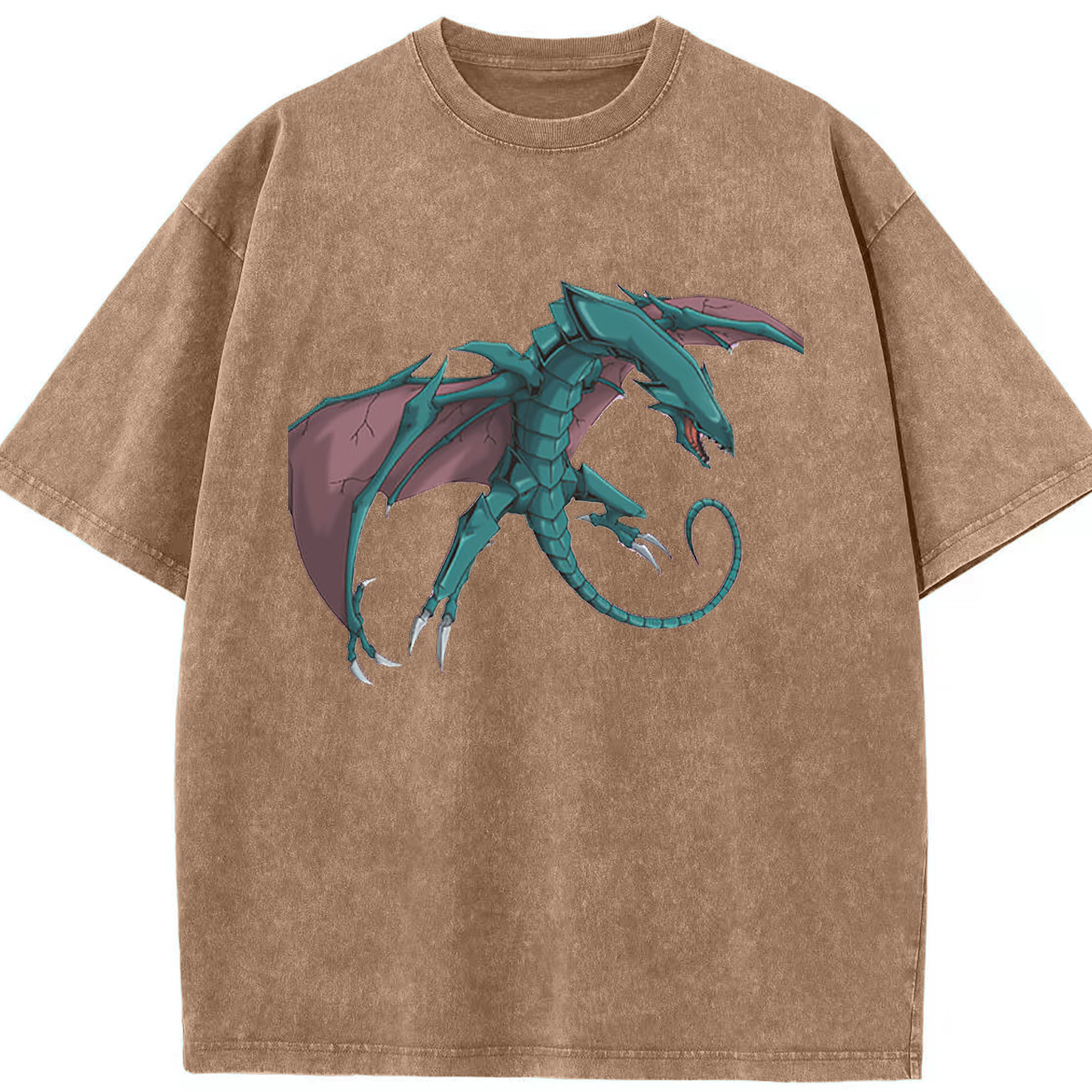 （画像用） 遊☆戯☆王 Yu-Gi-Oh! 綿100% ヴィンテージ風 半袖Tシャツ（フロントプリント）