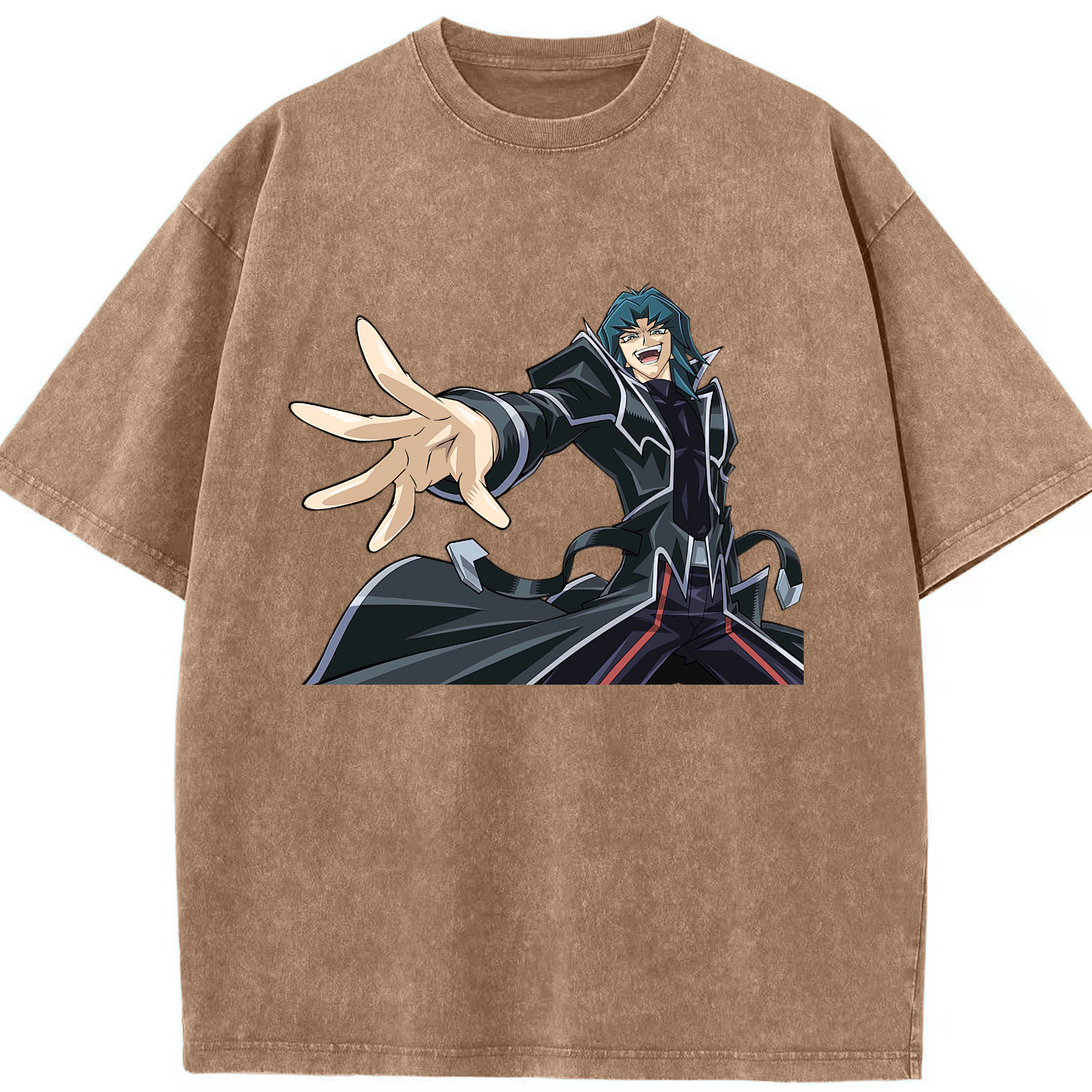 （画像用） 遊☆戯☆王 Yu-Gi-Oh! 綿100% ヴィンテージ風 半袖Tシャツ（フロントプリント）
