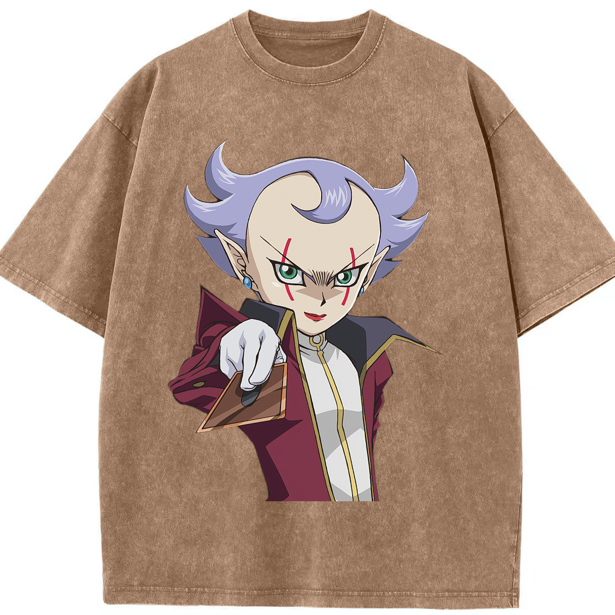 （画像用） 遊☆戯☆王 Yu-Gi-Oh! 綿100% ヴィンテージ風 半袖Tシャツ（フロントプリント）