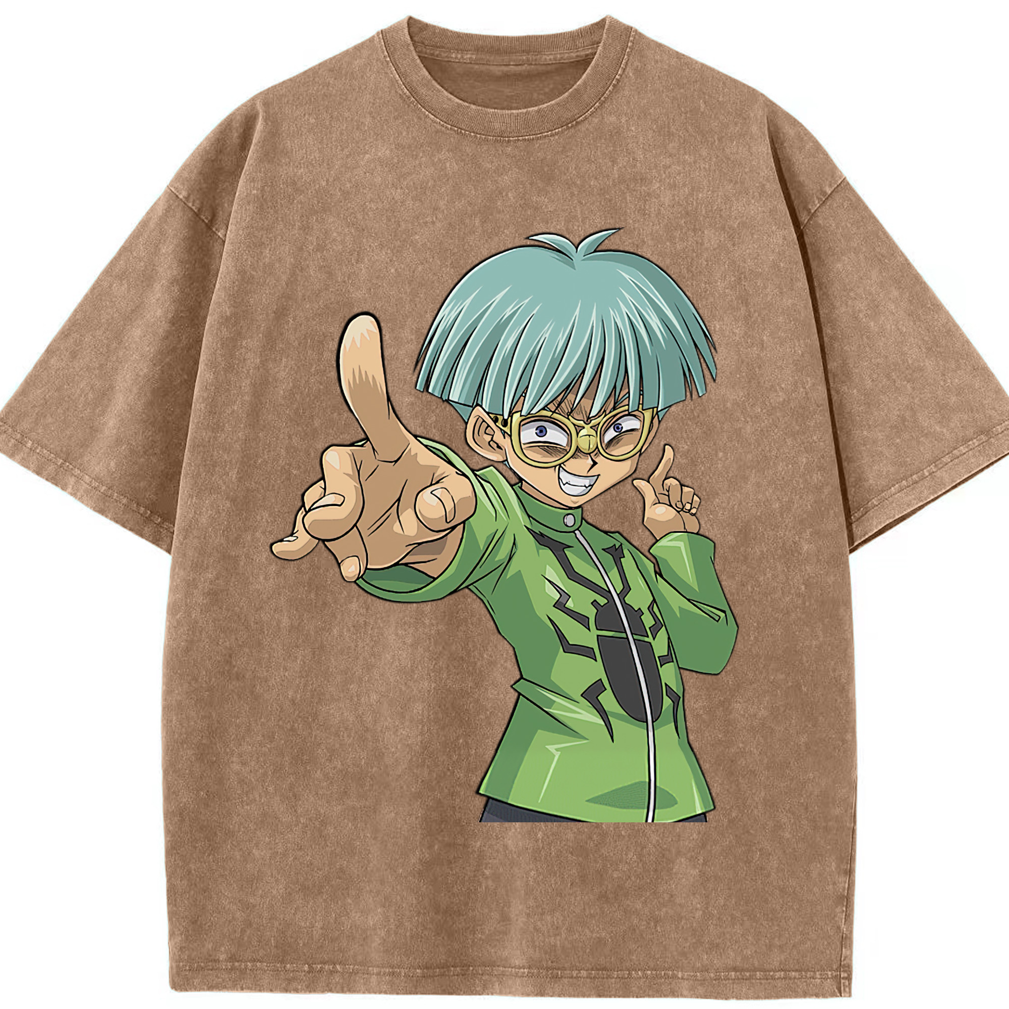 （画像用） 遊☆戯☆王 Yu-Gi-Oh! 綿100% ヴィンテージ風 半袖Tシャツ（フロントプリント）