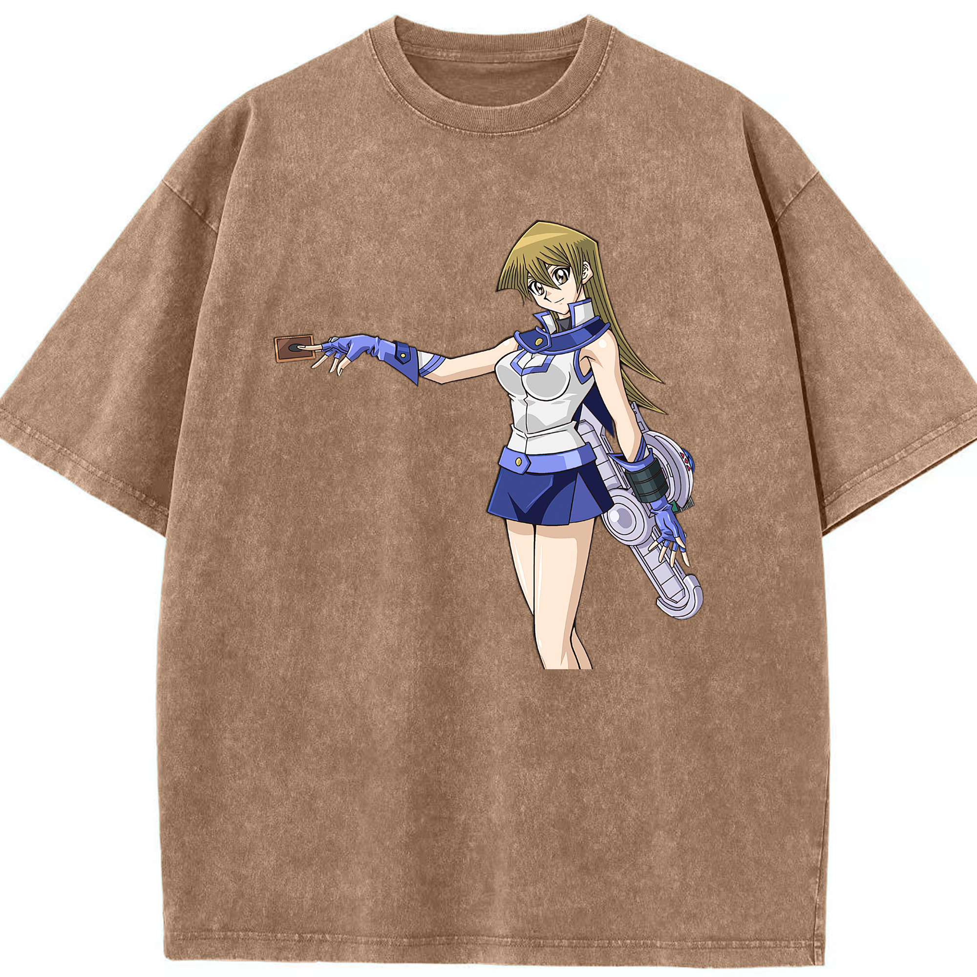 （画像用） 遊☆戯☆王 Yu-Gi-Oh! 綿100% ヴィンテージ風 半袖Tシャツ（フロントプリント）