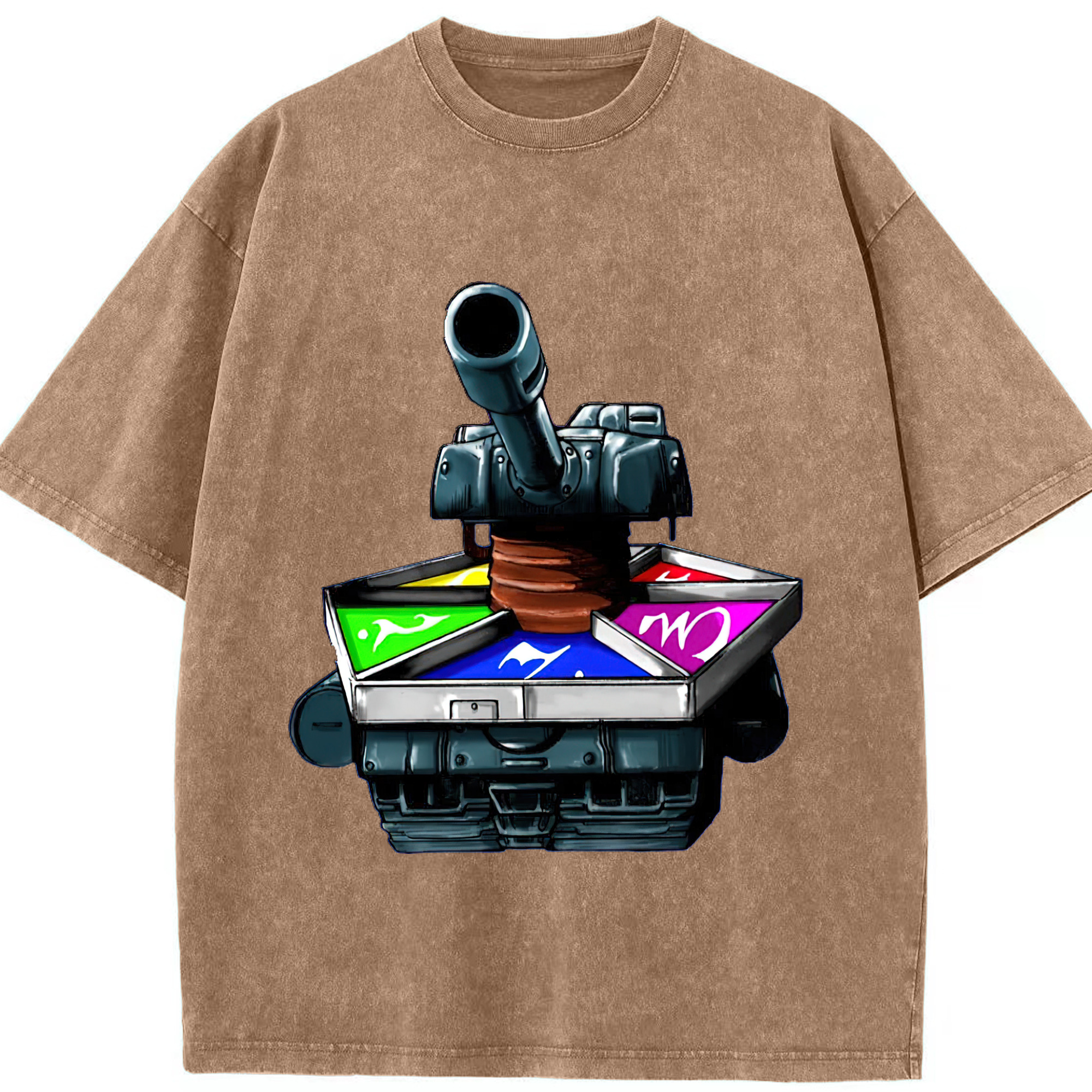 （画像用） 遊☆戯☆王 Yu-Gi-Oh! 綿100% ヴィンテージ風 半袖Tシャツ（フロントプリント）