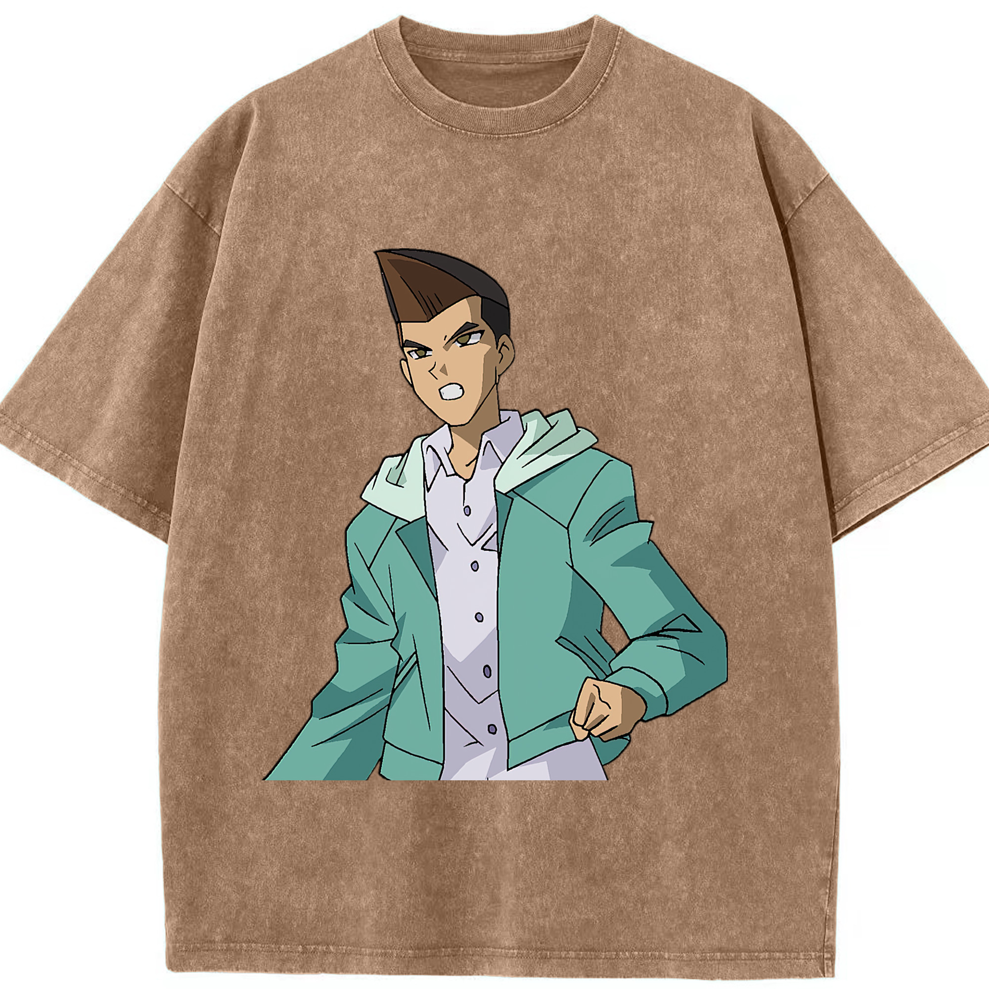 （画像用） 遊☆戯☆王 Yu-Gi-Oh! 綿100% ヴィンテージ風 半袖Tシャツ（フロントプリント）