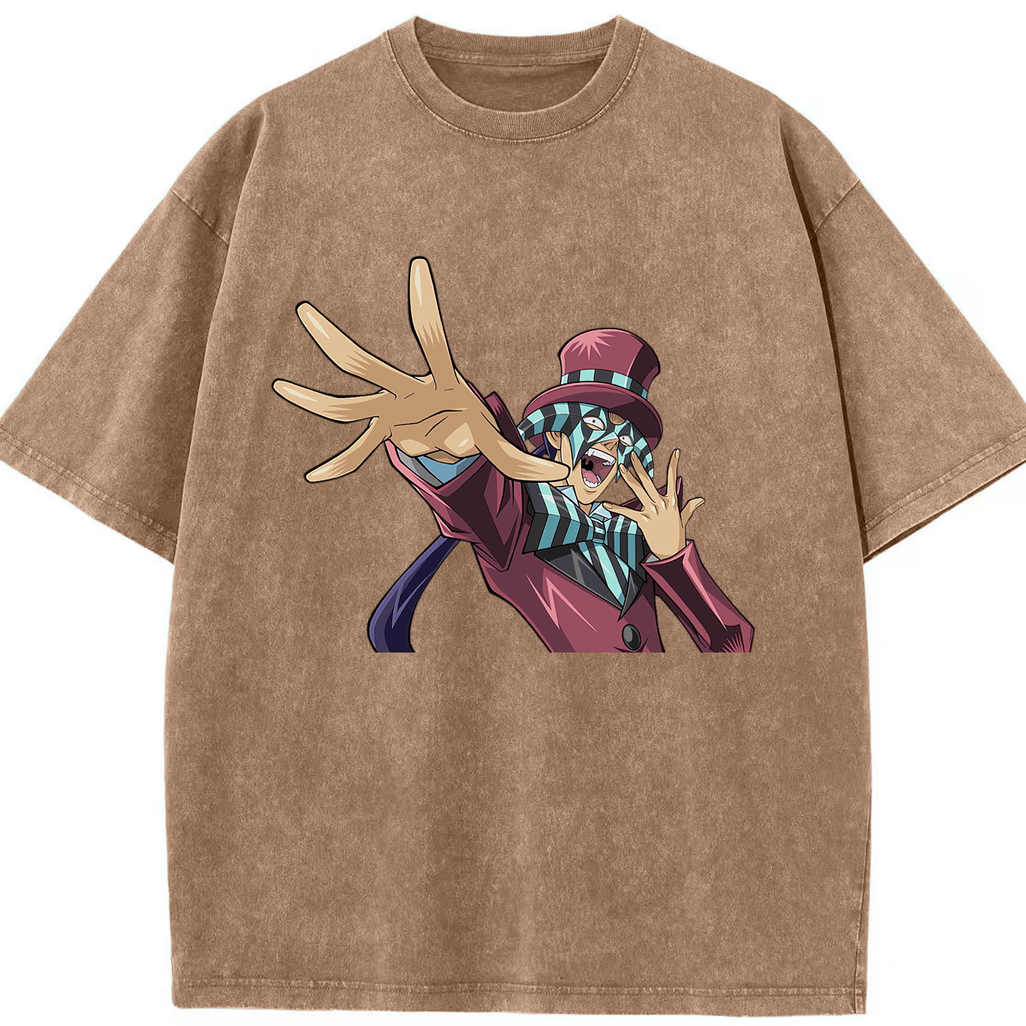 （画像用） 遊☆戯☆王 Yu-Gi-Oh! 綿100% ヴィンテージ風 半袖Tシャツ（フロントプリント）