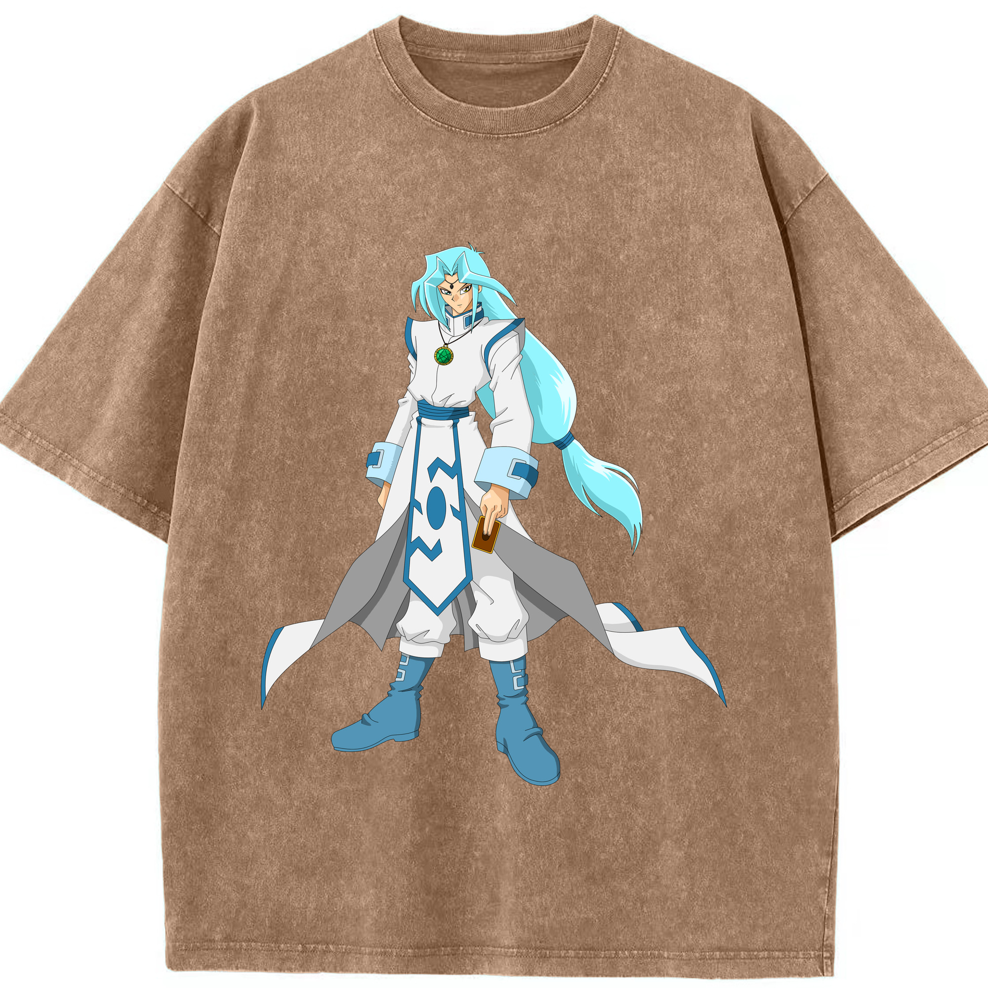 （画像用） 遊☆戯☆王 Yu-Gi-Oh! 綿100% ヴィンテージ風 半袖Tシャツ（フロントプリント）
