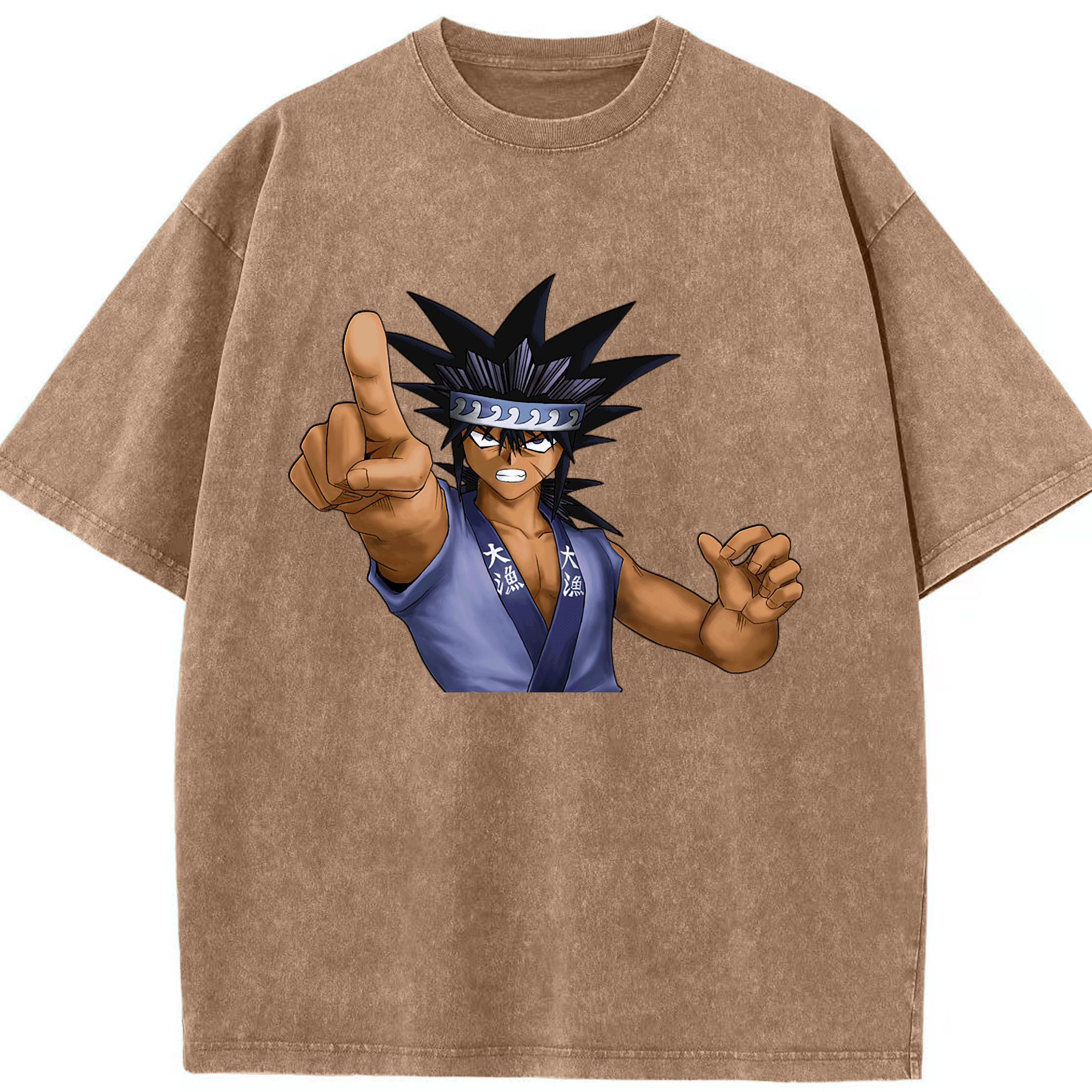 （画像用） 遊☆戯☆王 Yu-Gi-Oh! 綿100% ヴィンテージ風 半袖Tシャツ（フロントプリント）