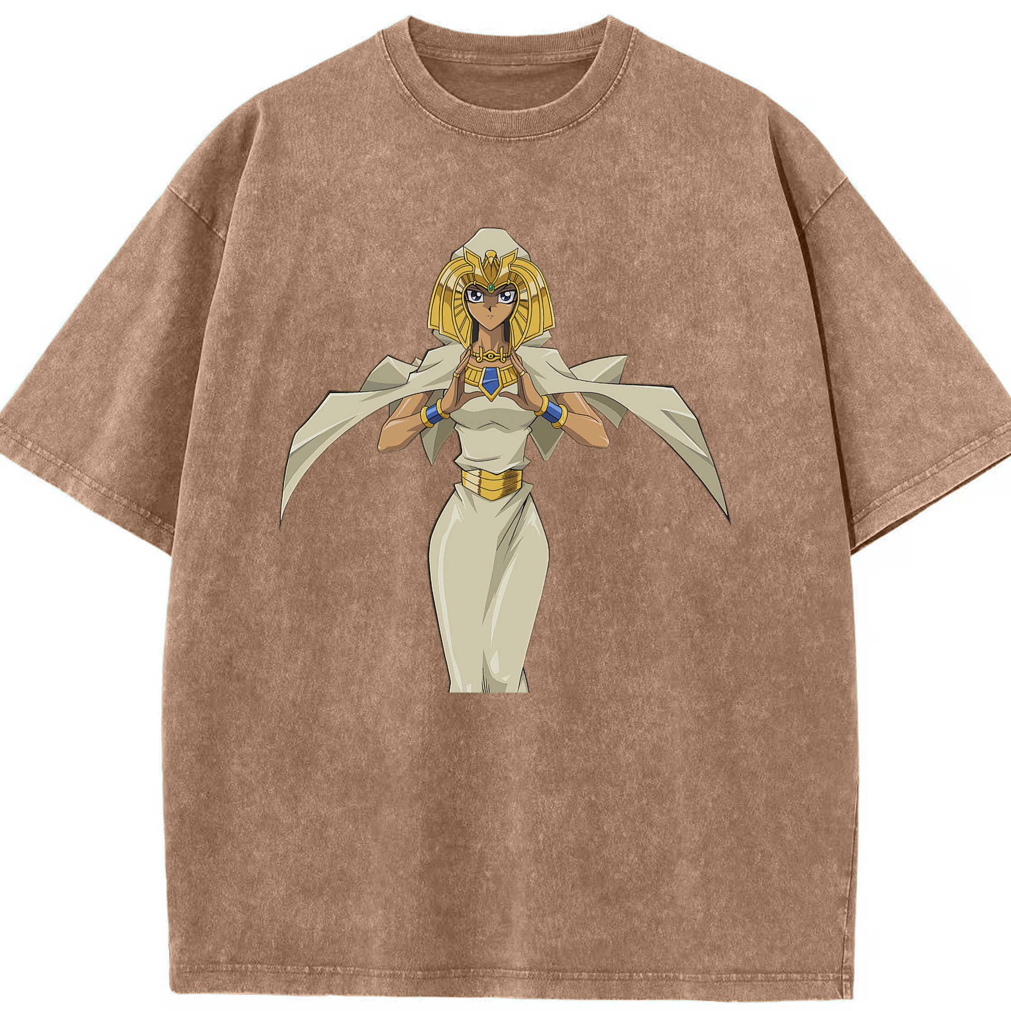 （画像用） 遊☆戯☆王 Yu-Gi-Oh! 綿100% ヴィンテージ風 半袖Tシャツ（フロントプリント）