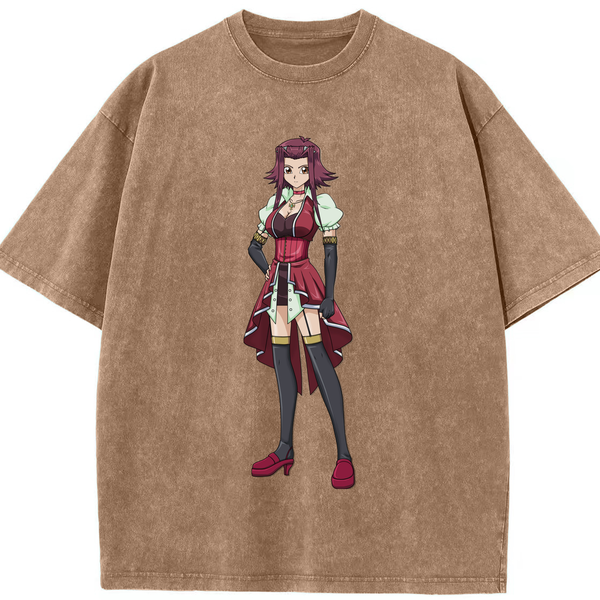 （画像用） 遊☆戯☆王 Yu-Gi-Oh! 綿100% ヴィンテージ風 半袖Tシャツ（フロントプリント）