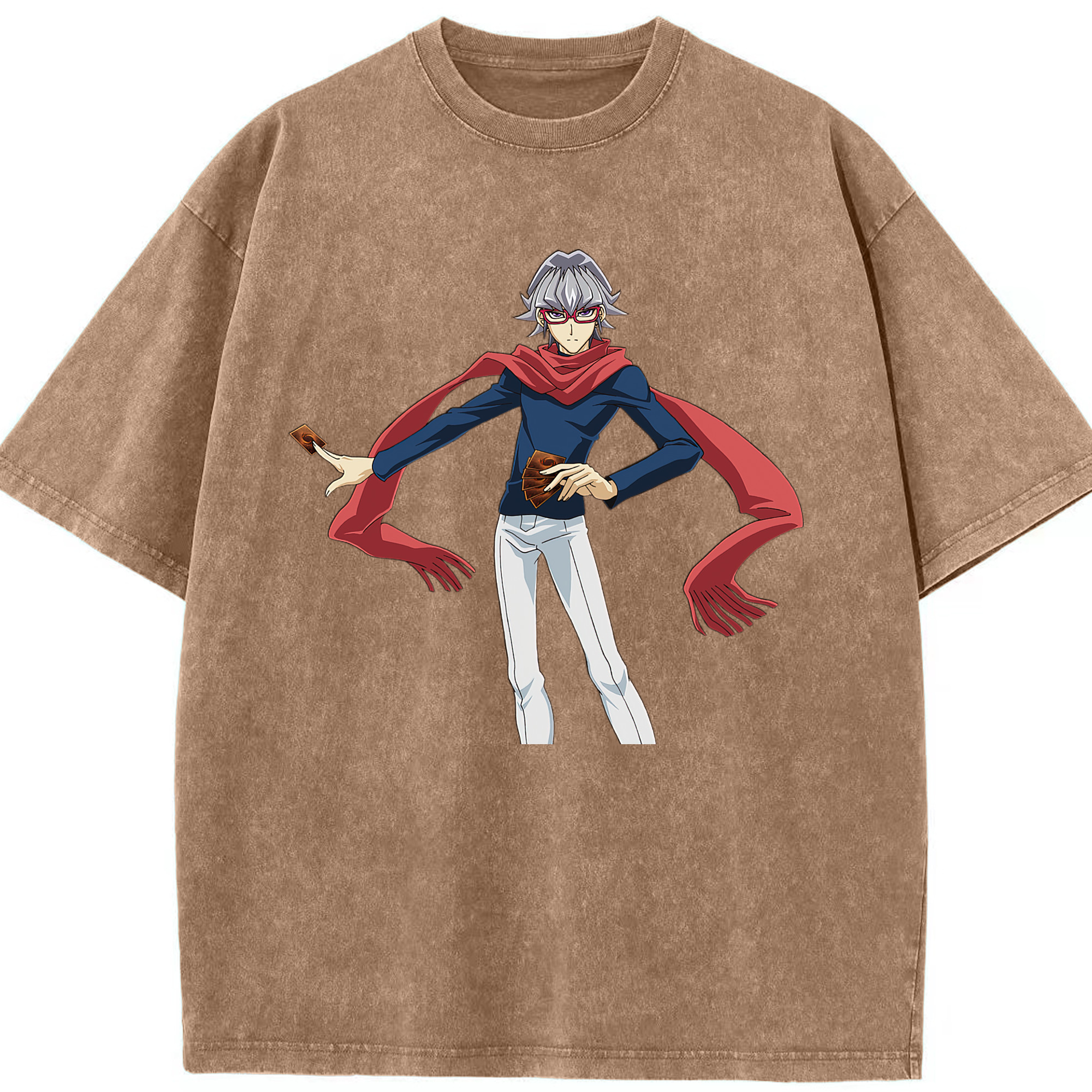 （画像用） 遊☆戯☆王 Yu-Gi-Oh! 綿100% ヴィンテージ風 半袖Tシャツ（フロントプリント）