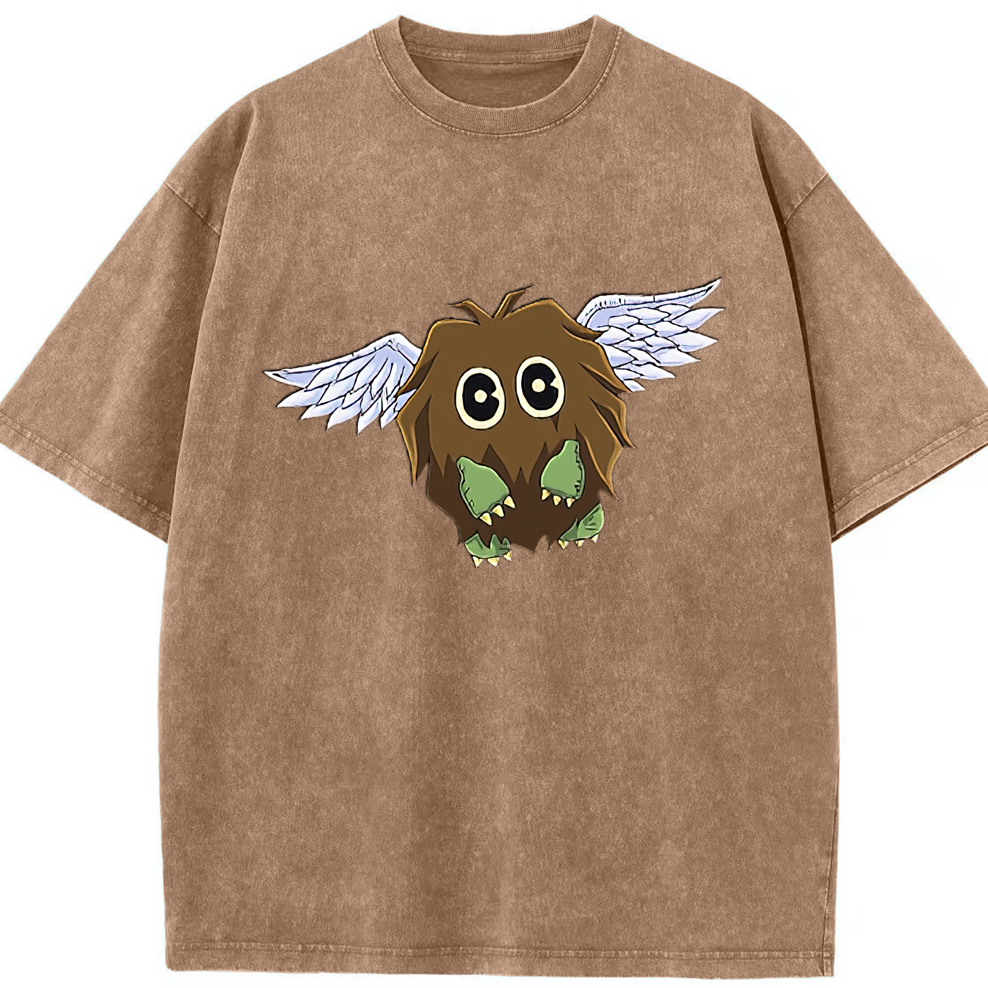 （画像用） 遊☆戯☆王 Yu-Gi-Oh! 綿100% ヴィンテージ風 半袖Tシャツ（フロントプリント）