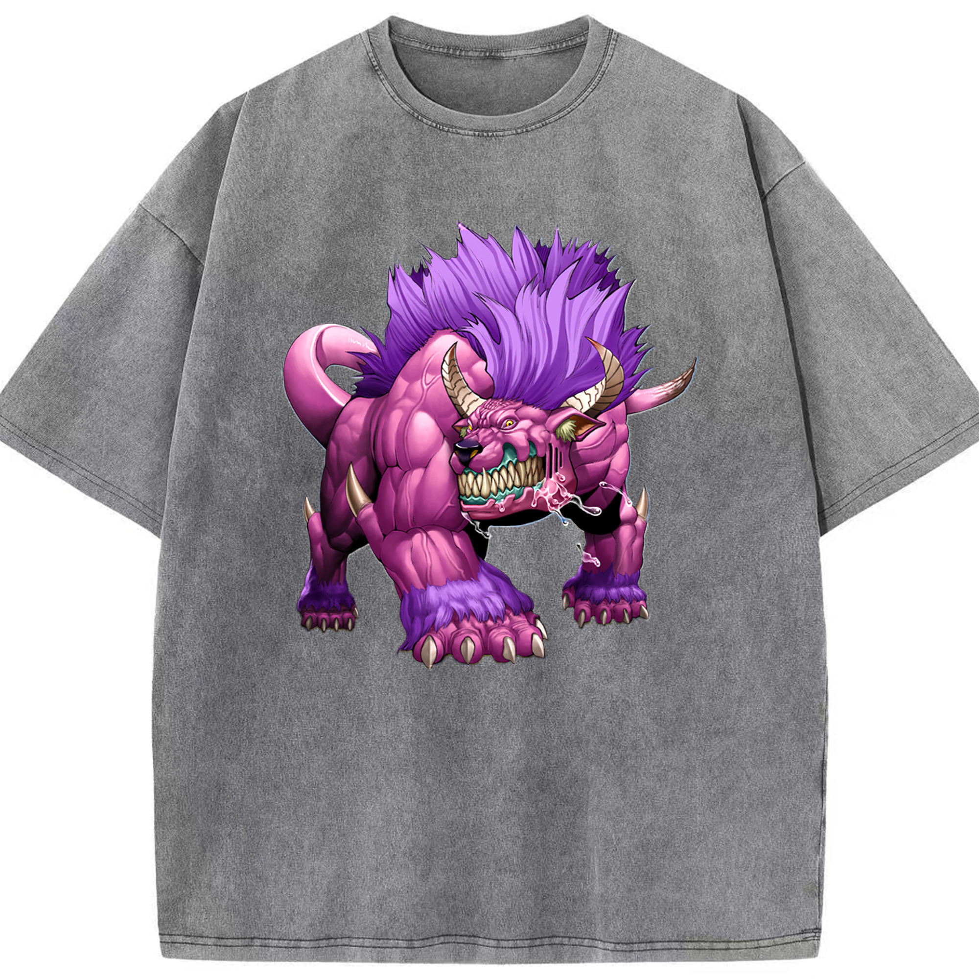 （画像用） 遊☆戯☆王 Yu-Gi-Oh! 綿100% ヴィンテージ風 半袖Tシャツ（フロントプリント）