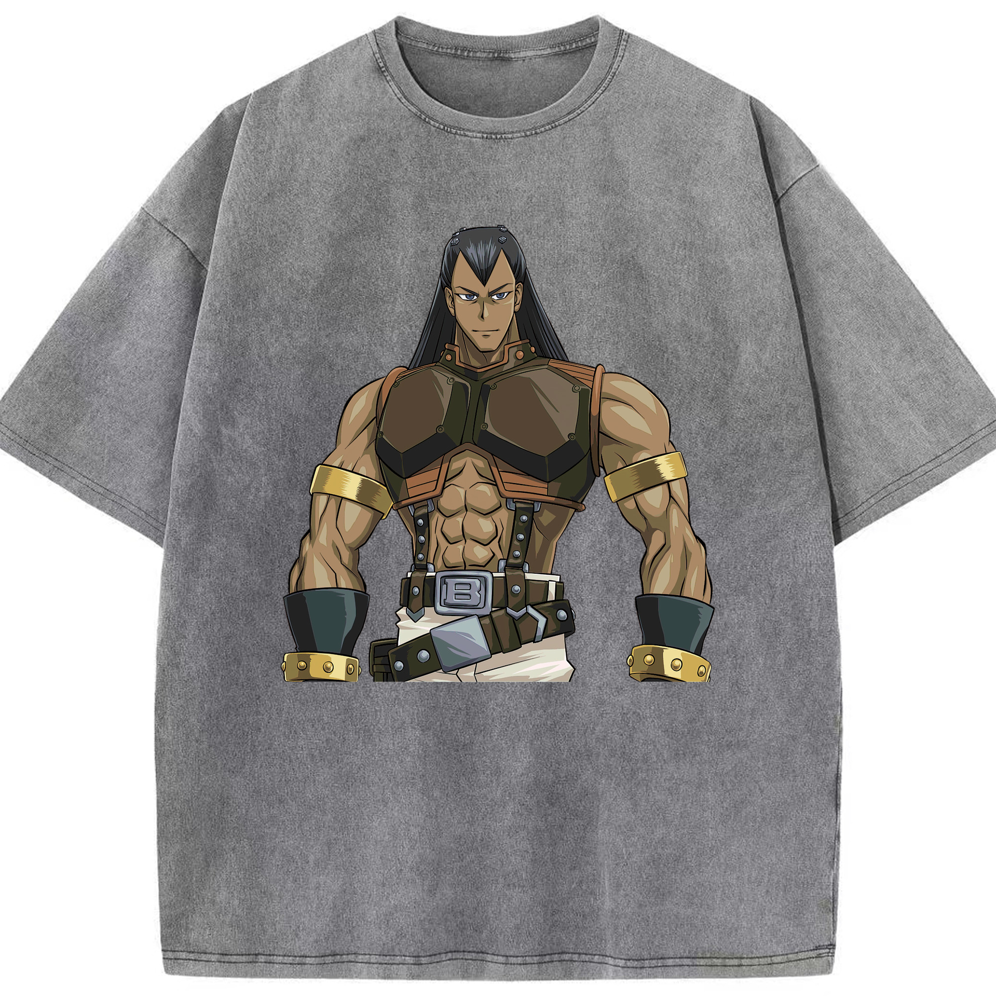 （画像用） 遊☆戯☆王 Yu-Gi-Oh! 綿100% ヴィンテージ風 半袖Tシャツ（フロントプリント）