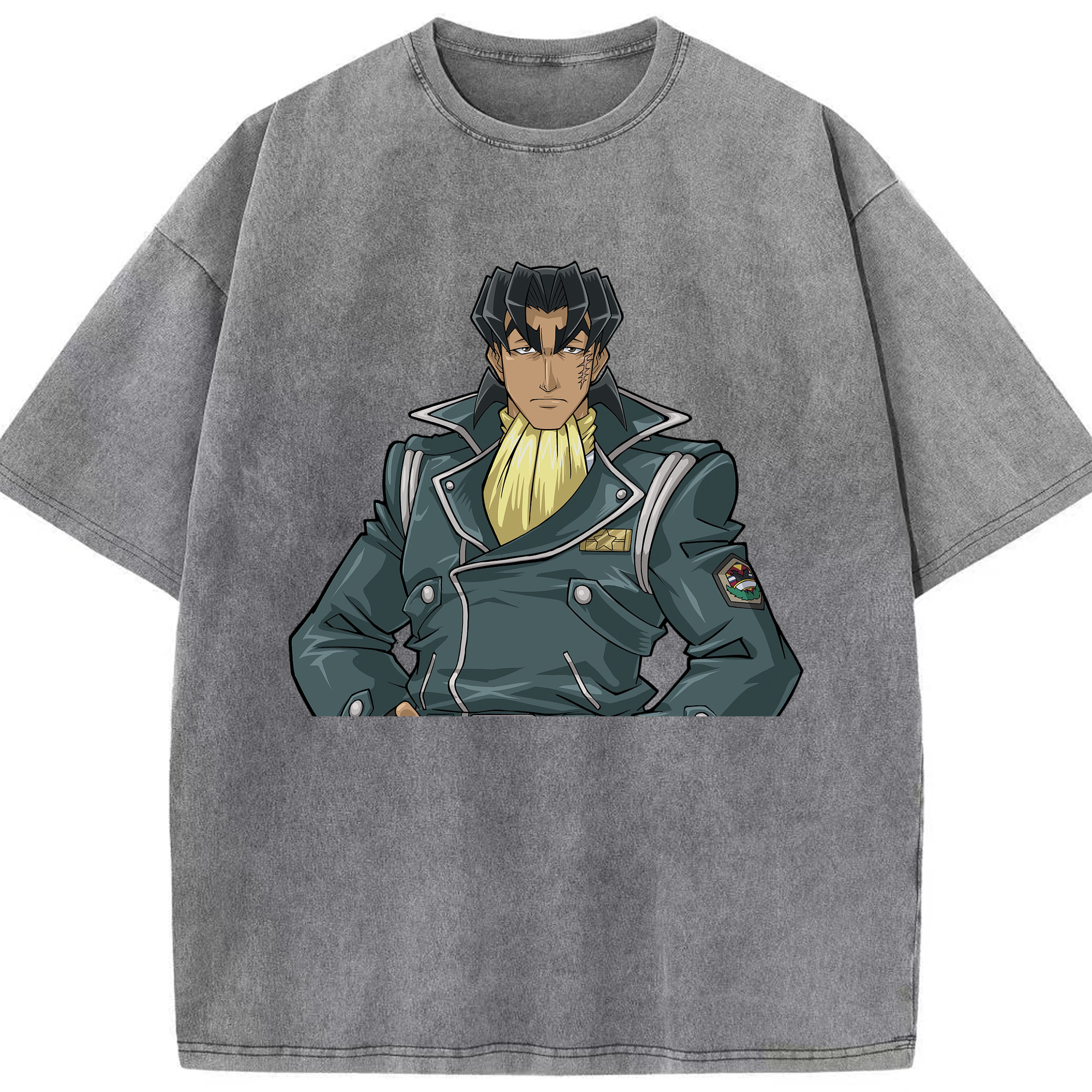 （画像用） 遊☆戯☆王 Yu-Gi-Oh! 綿100% ヴィンテージ風 半袖Tシャツ（フロントプリント）
