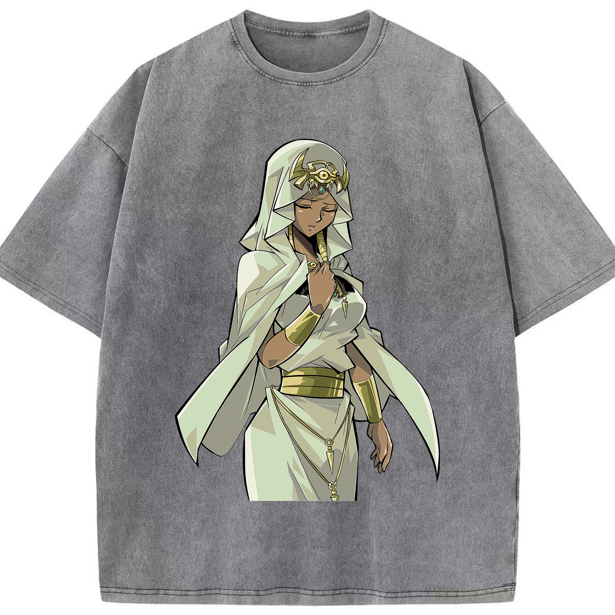 （画像用） 遊☆戯☆王 Yu-Gi-Oh! 綿100% ヴィンテージ風 半袖Tシャツ（フロントプリント）