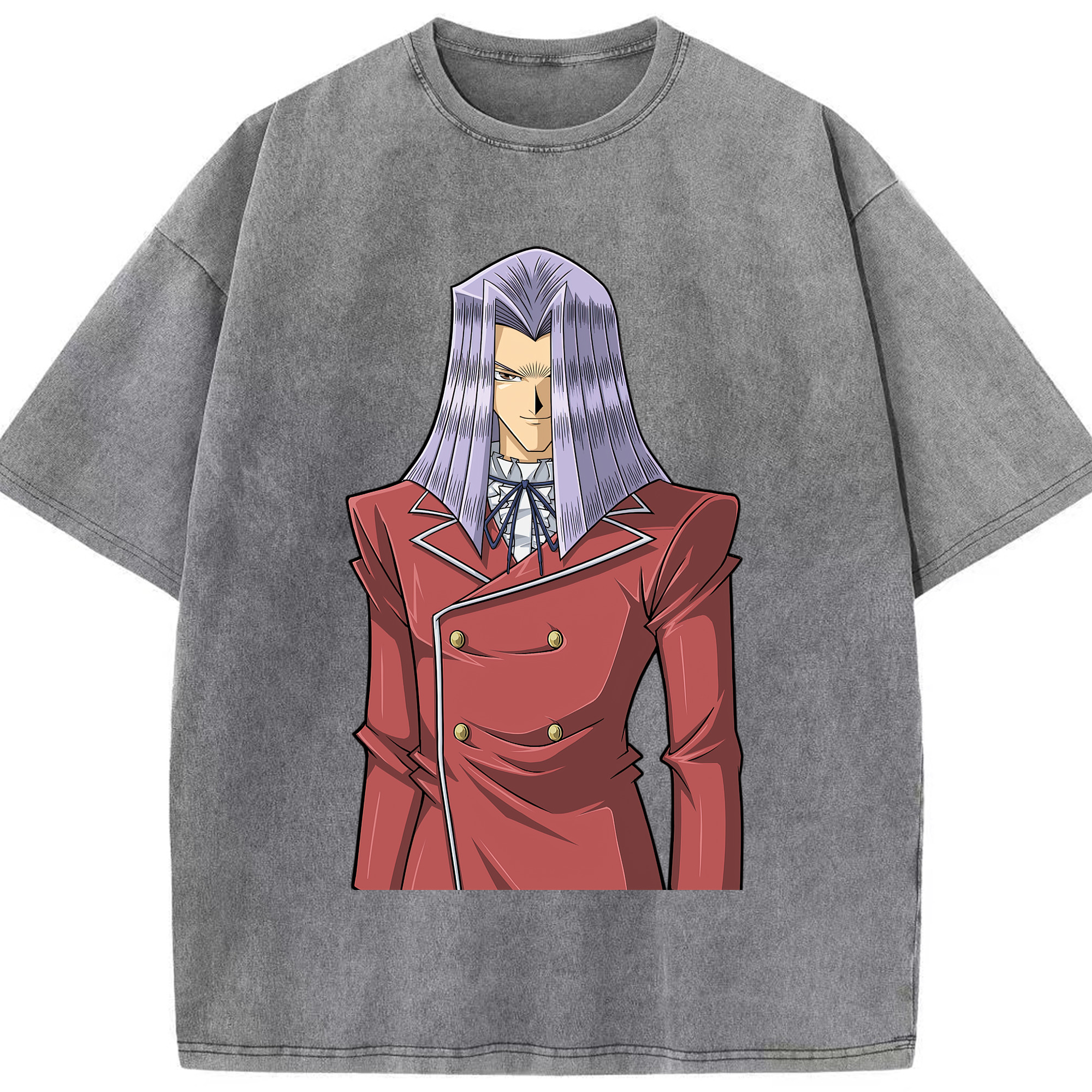（画像用） 遊☆戯☆王 Yu-Gi-Oh! 綿100% ヴィンテージ風 半袖Tシャツ（フロントプリント）
