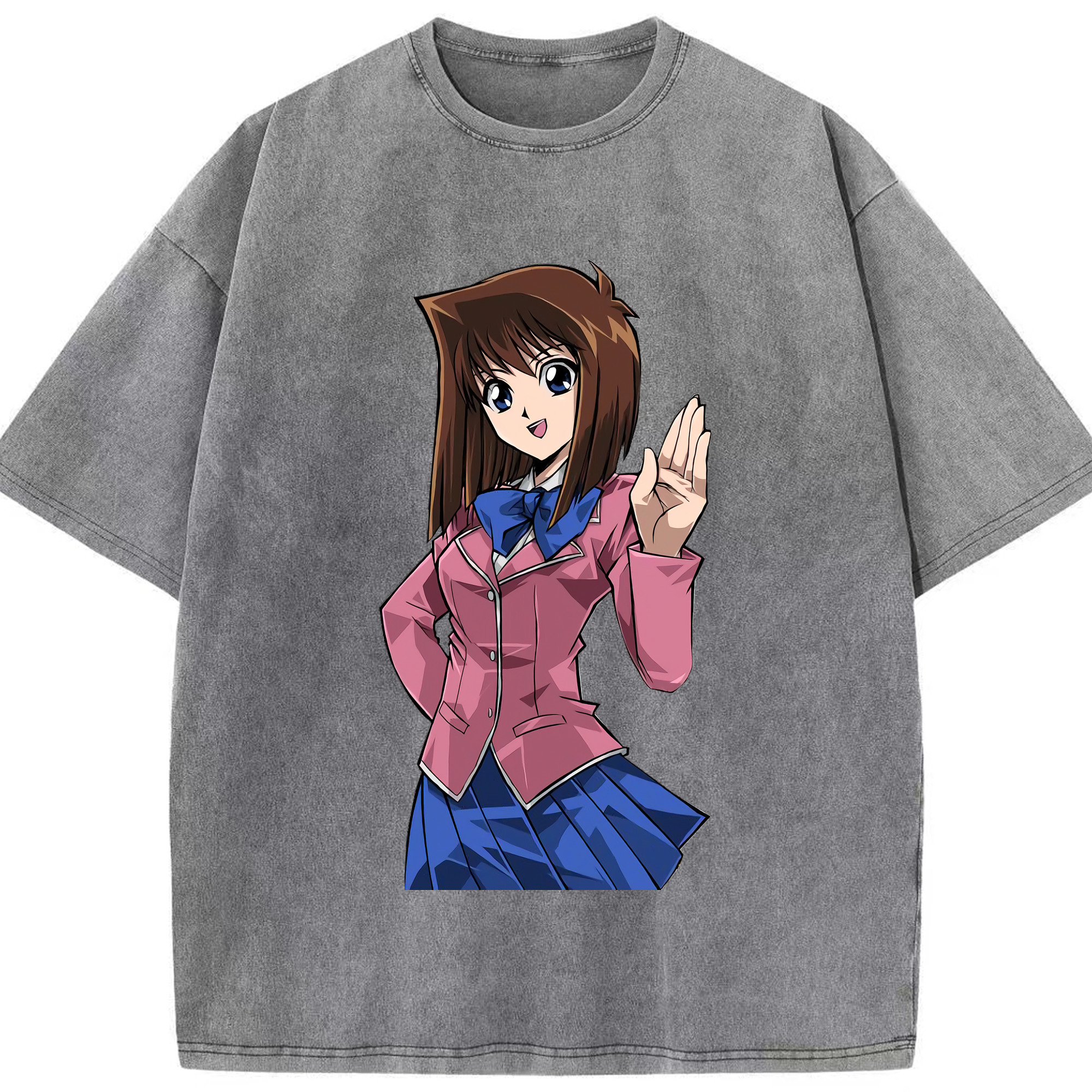 （画像用） 遊☆戯☆王 Yu-Gi-Oh! 綿100% ヴィンテージ風 半袖Tシャツ（フロントプリント）