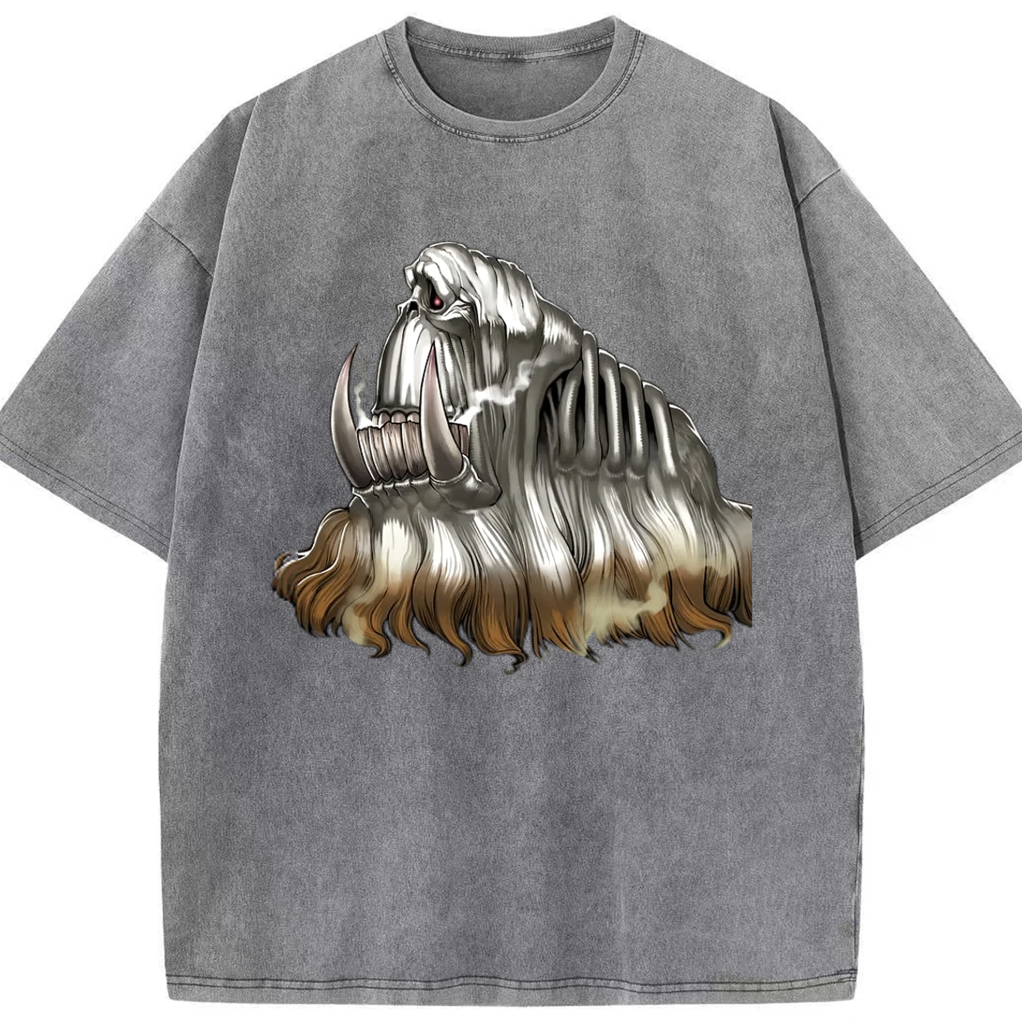 （画像用） 遊☆戯☆王 Yu-Gi-Oh! 綿100% ヴィンテージ風 半袖Tシャツ（フロントプリント）