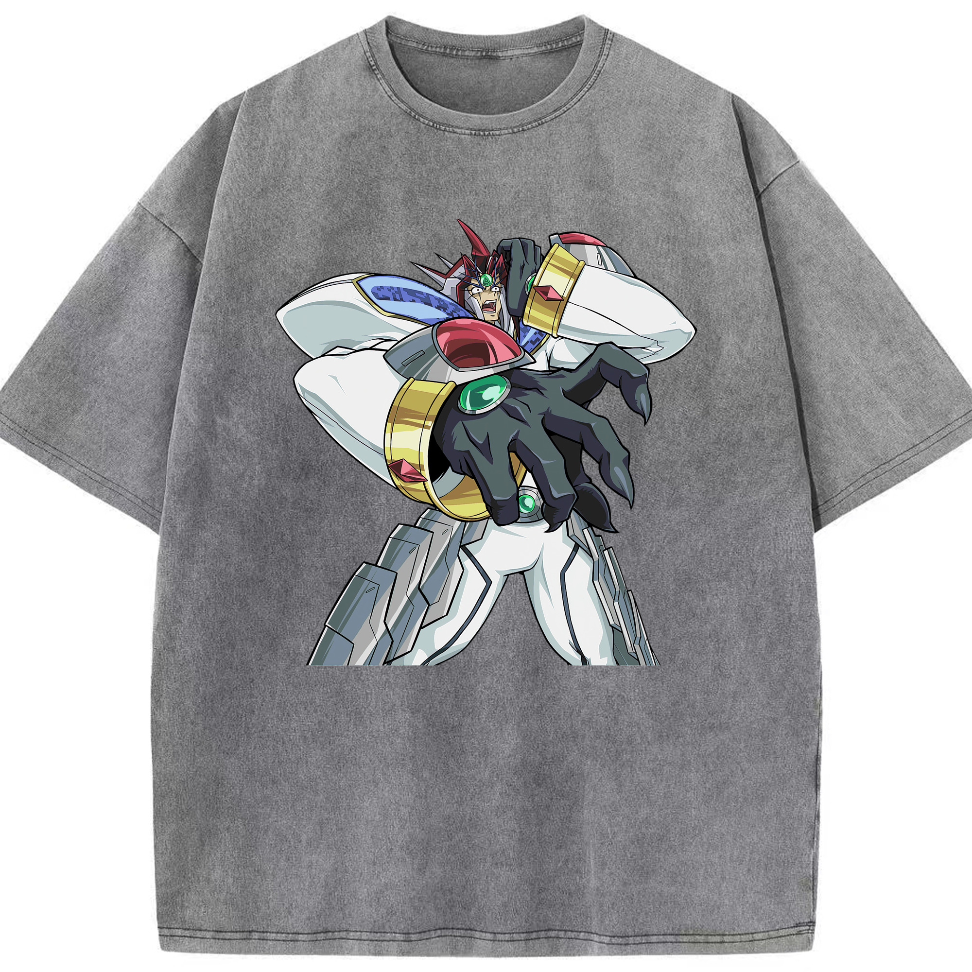 （画像用） 遊☆戯☆王 Yu-Gi-Oh! 綿100% ヴィンテージ風 半袖Tシャツ（フロントプリント）