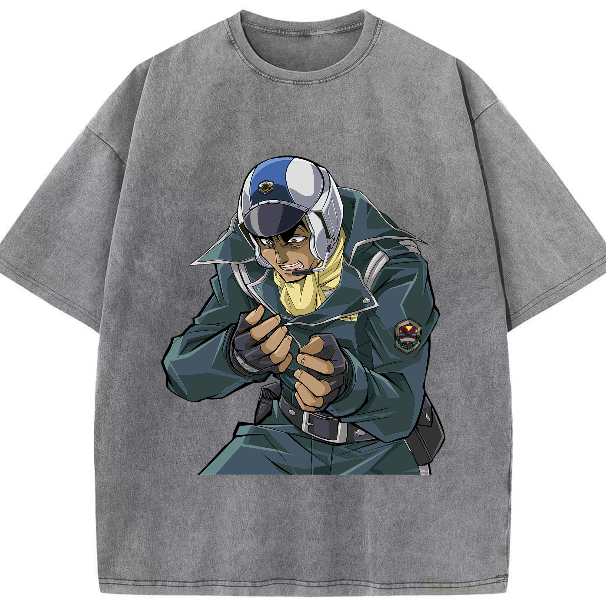 （画像用） 遊☆戯☆王 Yu-Gi-Oh! 綿100% ヴィンテージ風 半袖Tシャツ（フロントプリント）