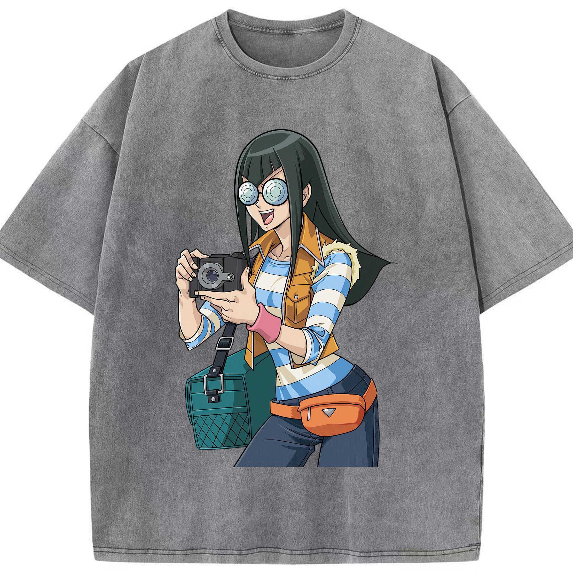 （画像用） 遊☆戯☆王 Yu-Gi-Oh! 綿100% ヴィンテージ風 半袖Tシャツ（フロントプリント）