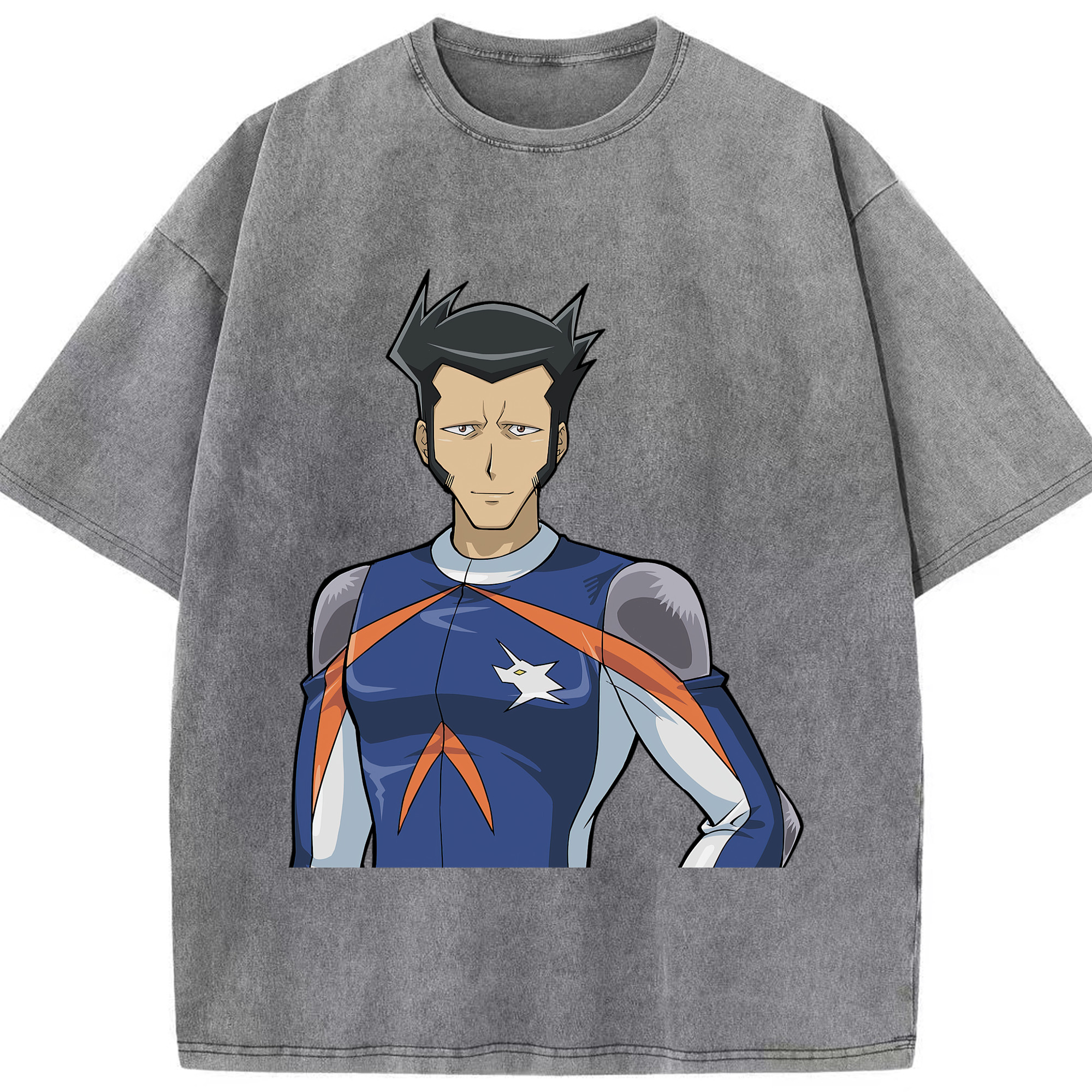 （画像用） 遊☆戯☆王 Yu-Gi-Oh! 綿100% ヴィンテージ風 半袖Tシャツ（フロントプリント）
