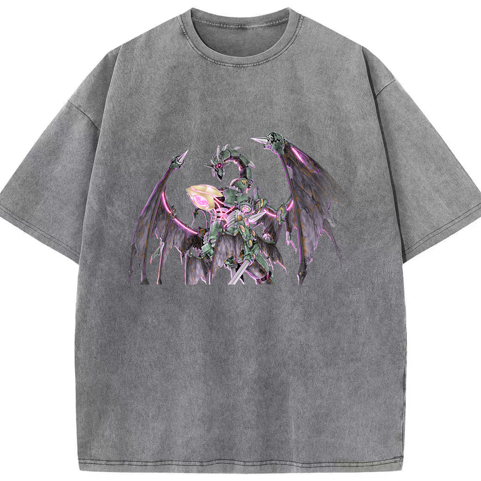 （画像用） 遊☆戯☆王 Yu-Gi-Oh! 綿100% ヴィンテージ風 半袖Tシャツ（フロントプリント）