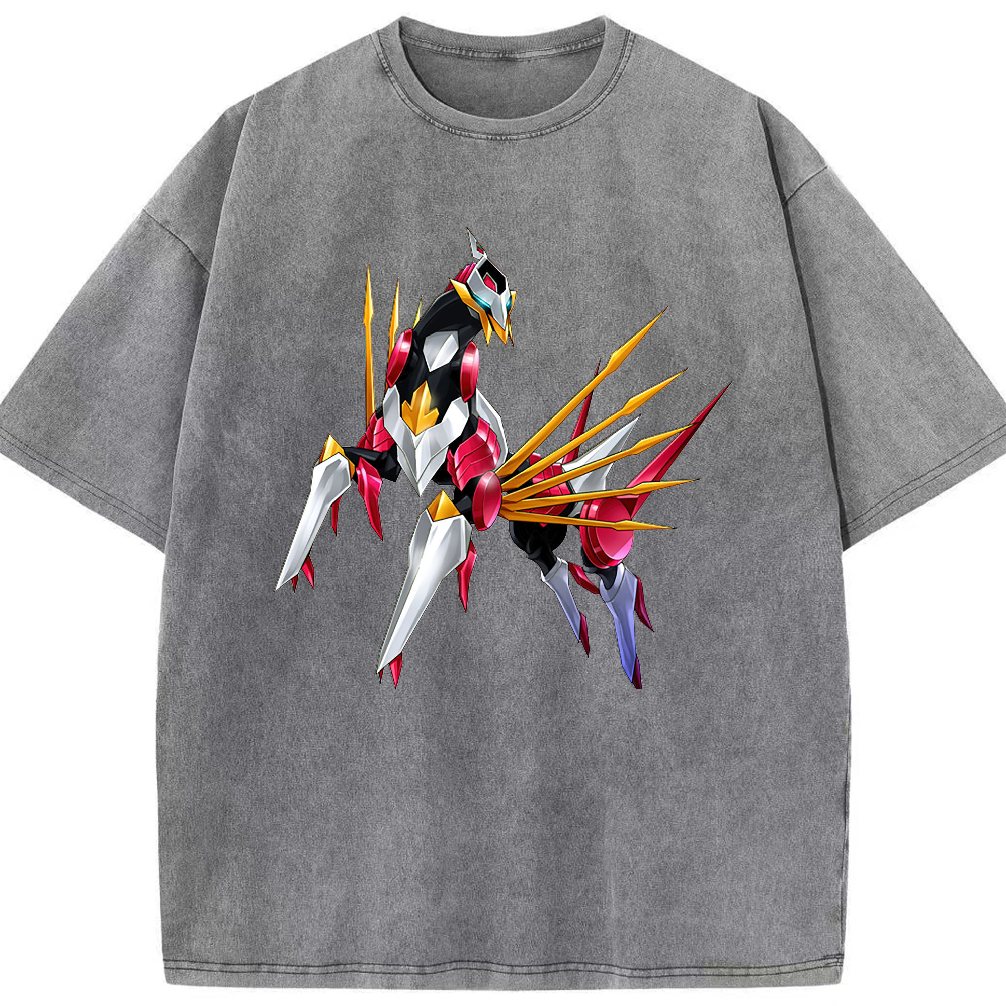 （画像用） 遊☆戯☆王 Yu-Gi-Oh! 綿100% ヴィンテージ風 半袖Tシャツ（フロントプリント）
