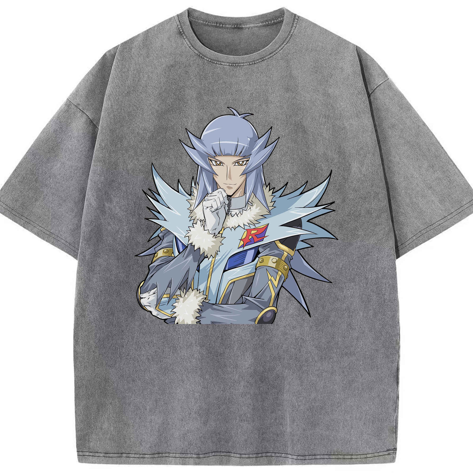 （画像用） 遊☆戯☆王 Yu-Gi-Oh! 綿100% ヴィンテージ風 半袖Tシャツ（フロントプリント）