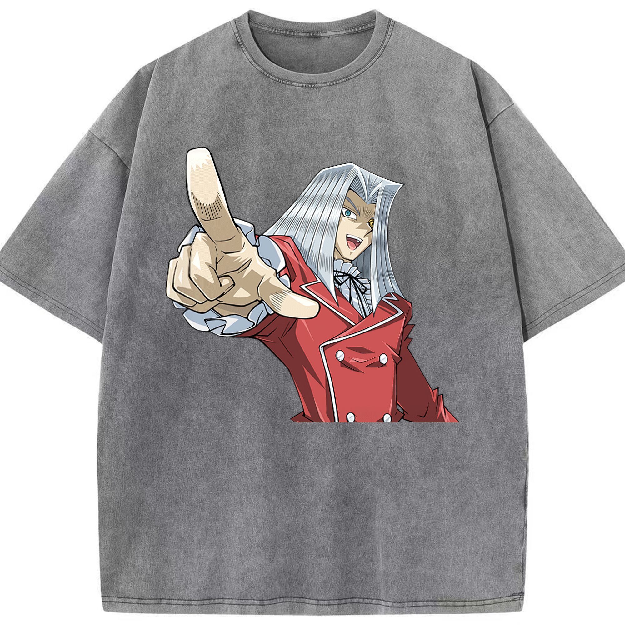 （画像用） 遊☆戯☆王 Yu-Gi-Oh! 綿100% ヴィンテージ風 半袖Tシャツ（フロントプリント）
