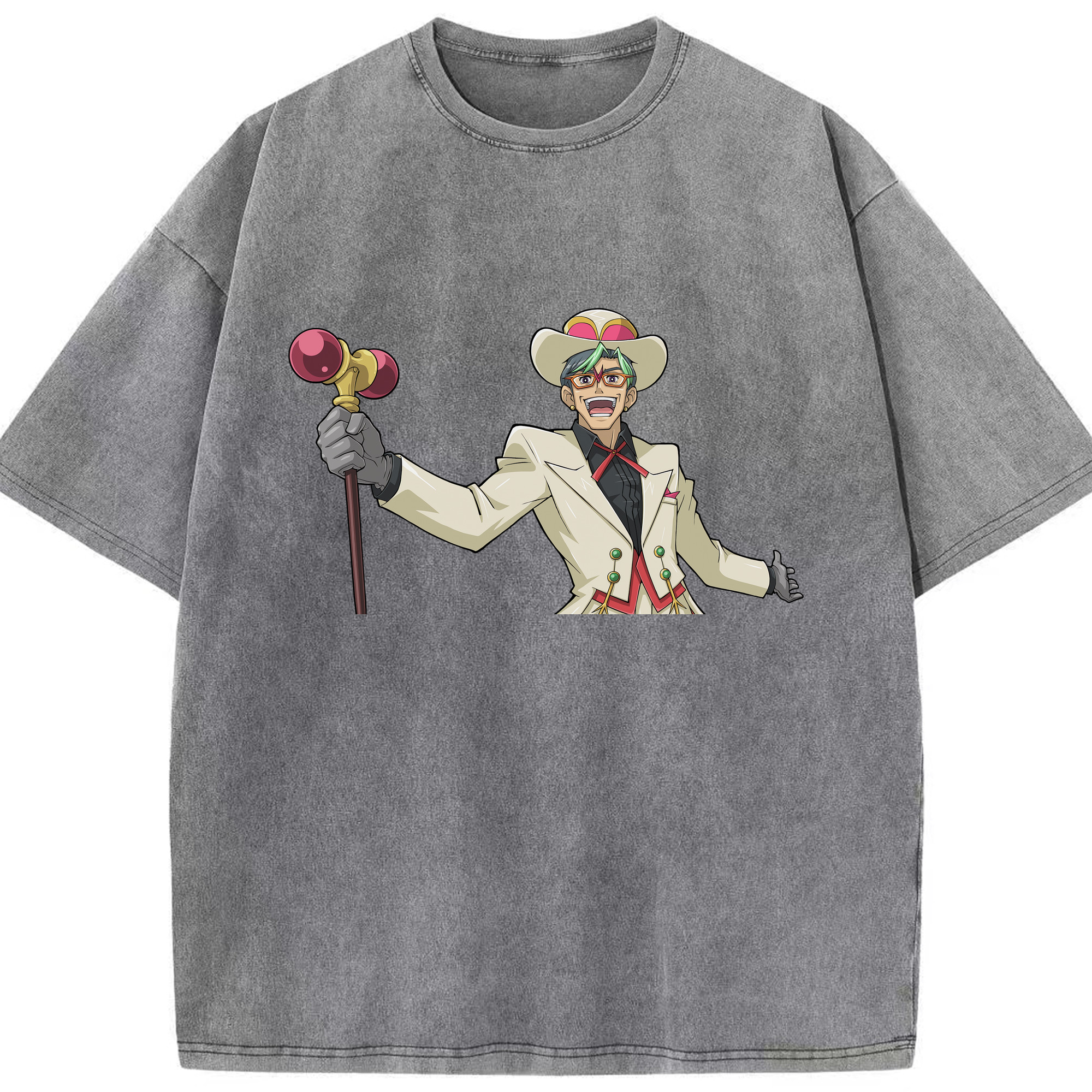 （画像用） 遊☆戯☆王 Yu-Gi-Oh! 綿100% ヴィンテージ風 半袖Tシャツ（フロントプリント）
