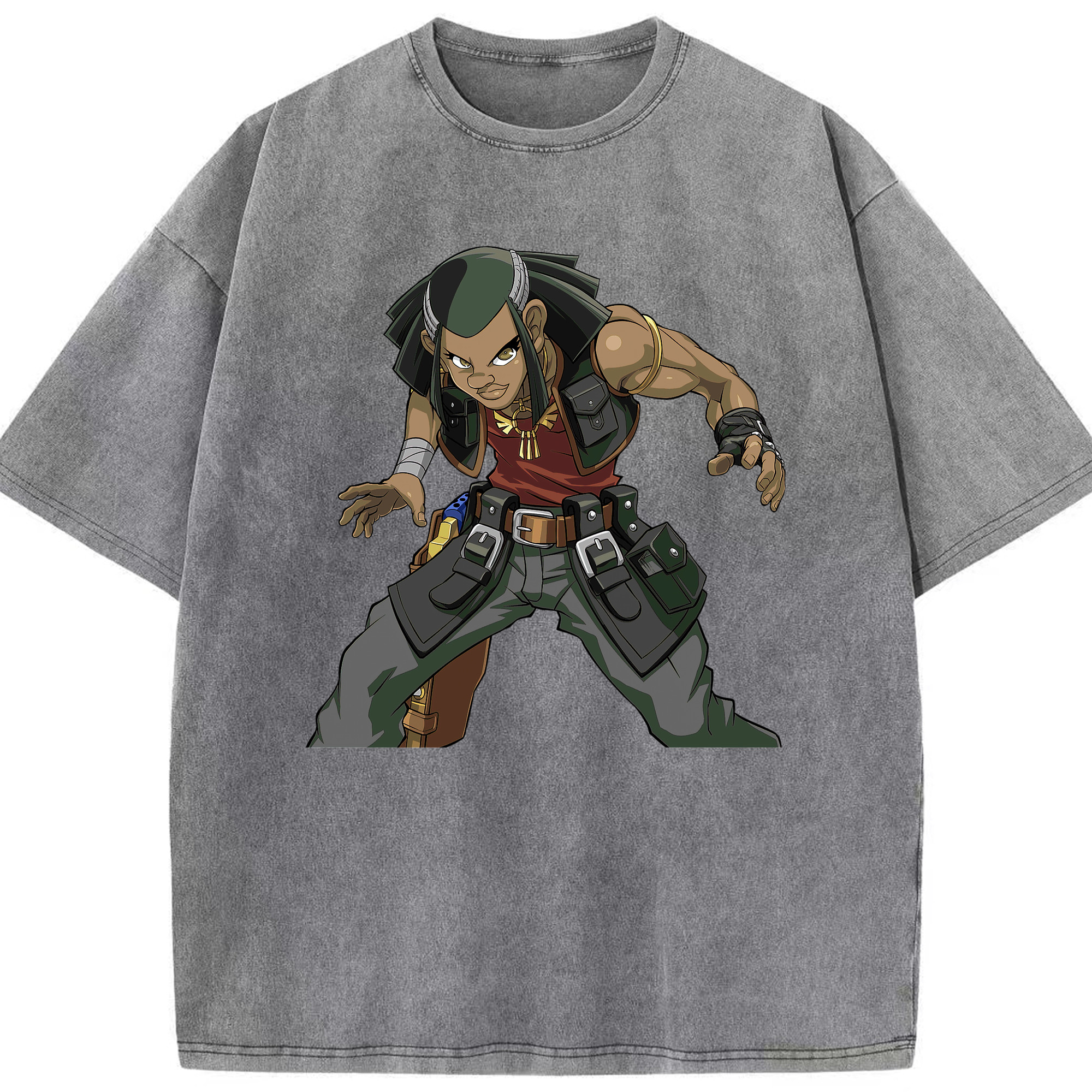 （画像用） 遊☆戯☆王 Yu-Gi-Oh! 綿100% ヴィンテージ風 半袖Tシャツ（フロントプリント）