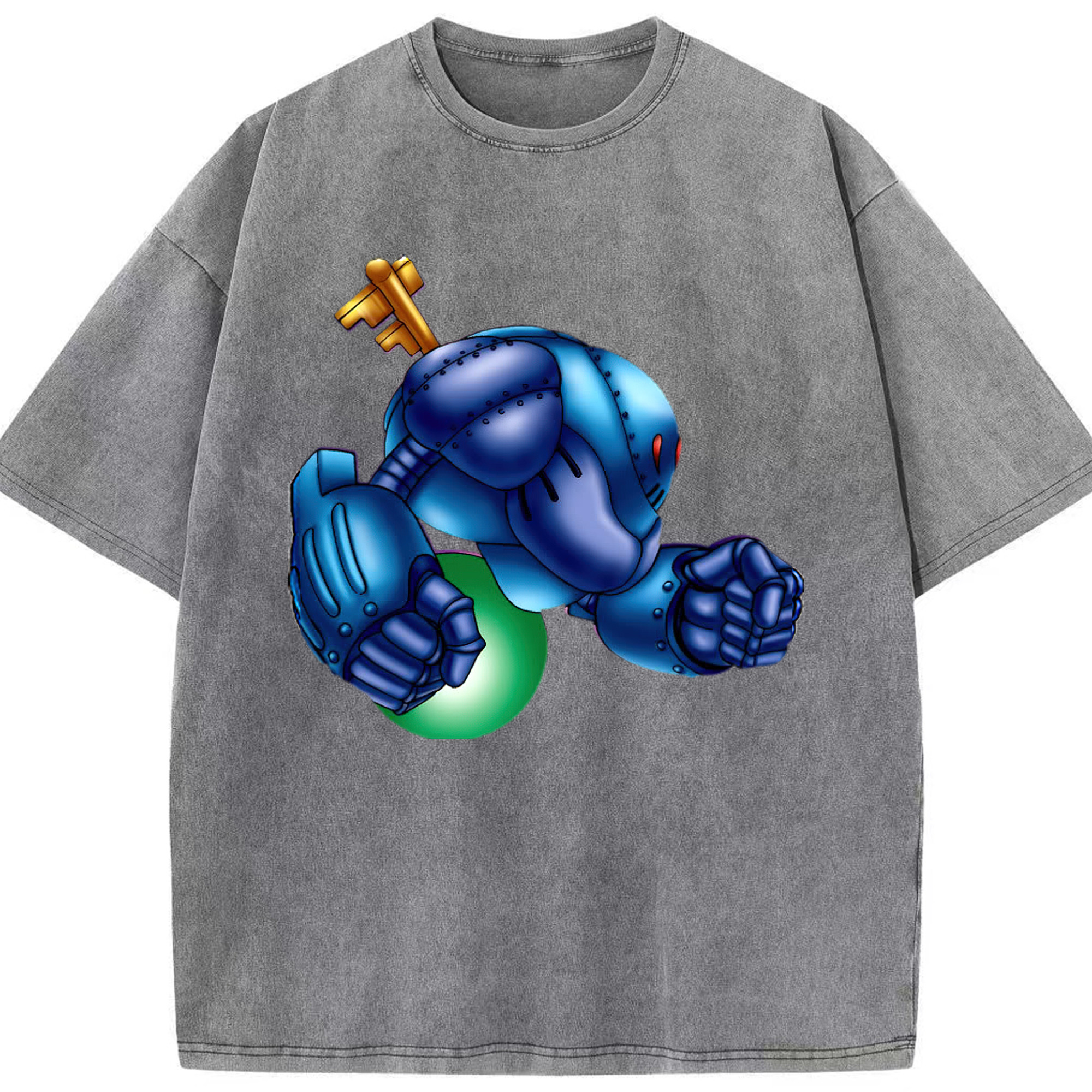 （画像用） 遊☆戯☆王 Yu-Gi-Oh! 綿100% ヴィンテージ風 半袖Tシャツ（フロントプリント）
