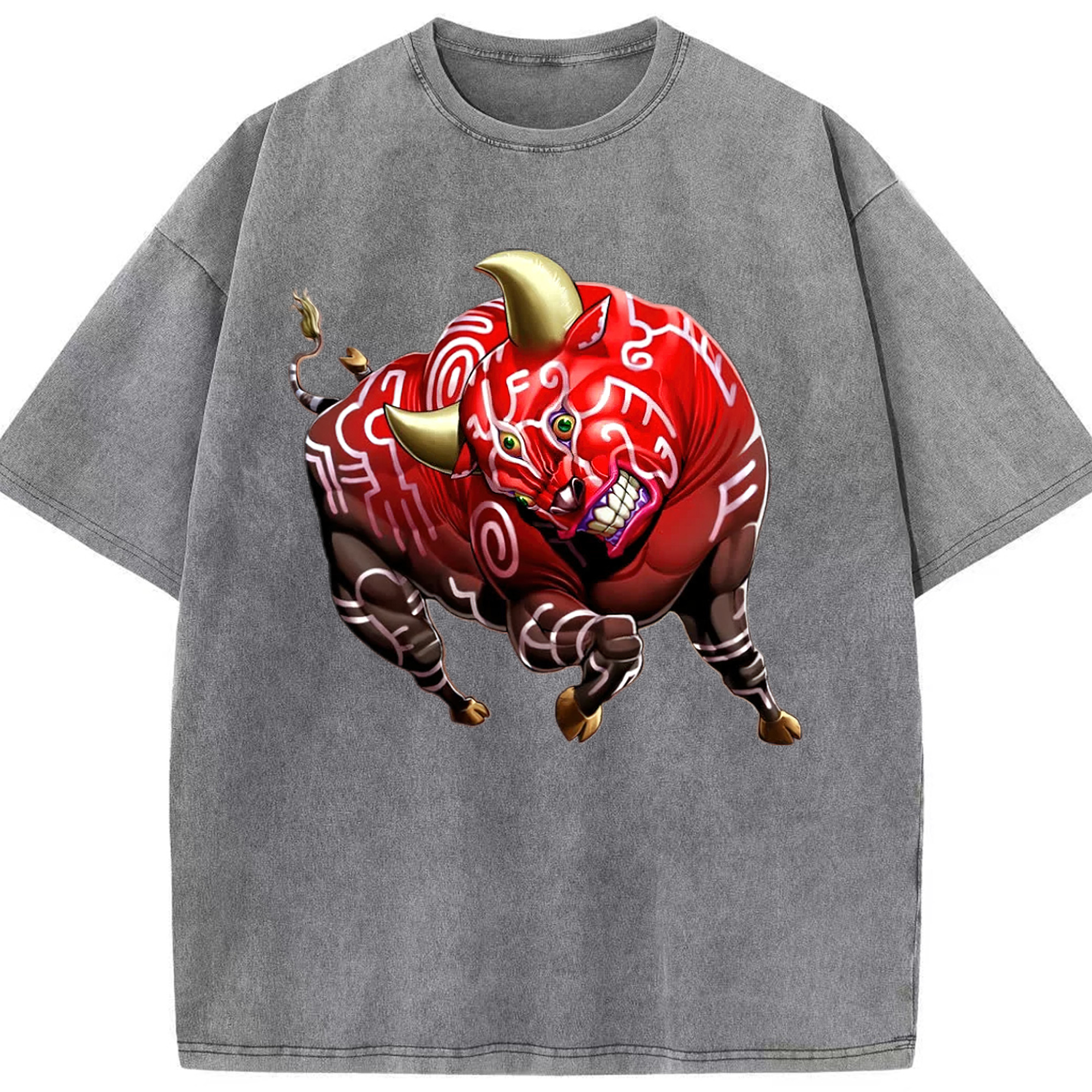 （画像用） 遊☆戯☆王 Yu-Gi-Oh! 綿100% ヴィンテージ風 半袖Tシャツ（フロントプリント）