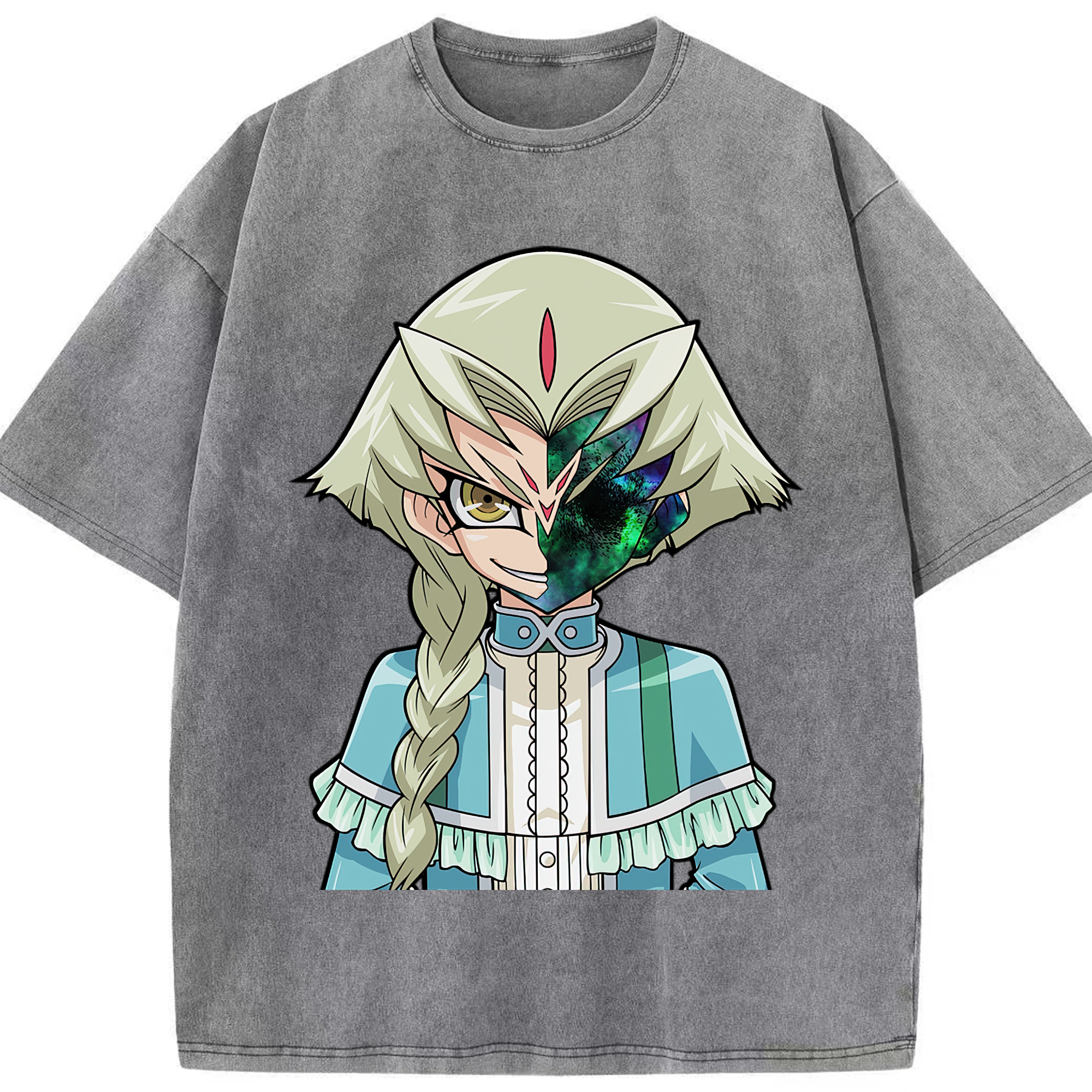 （画像用） 遊☆戯☆王 Yu-Gi-Oh! 綿100% ヴィンテージ風 半袖Tシャツ（フロントプリント）