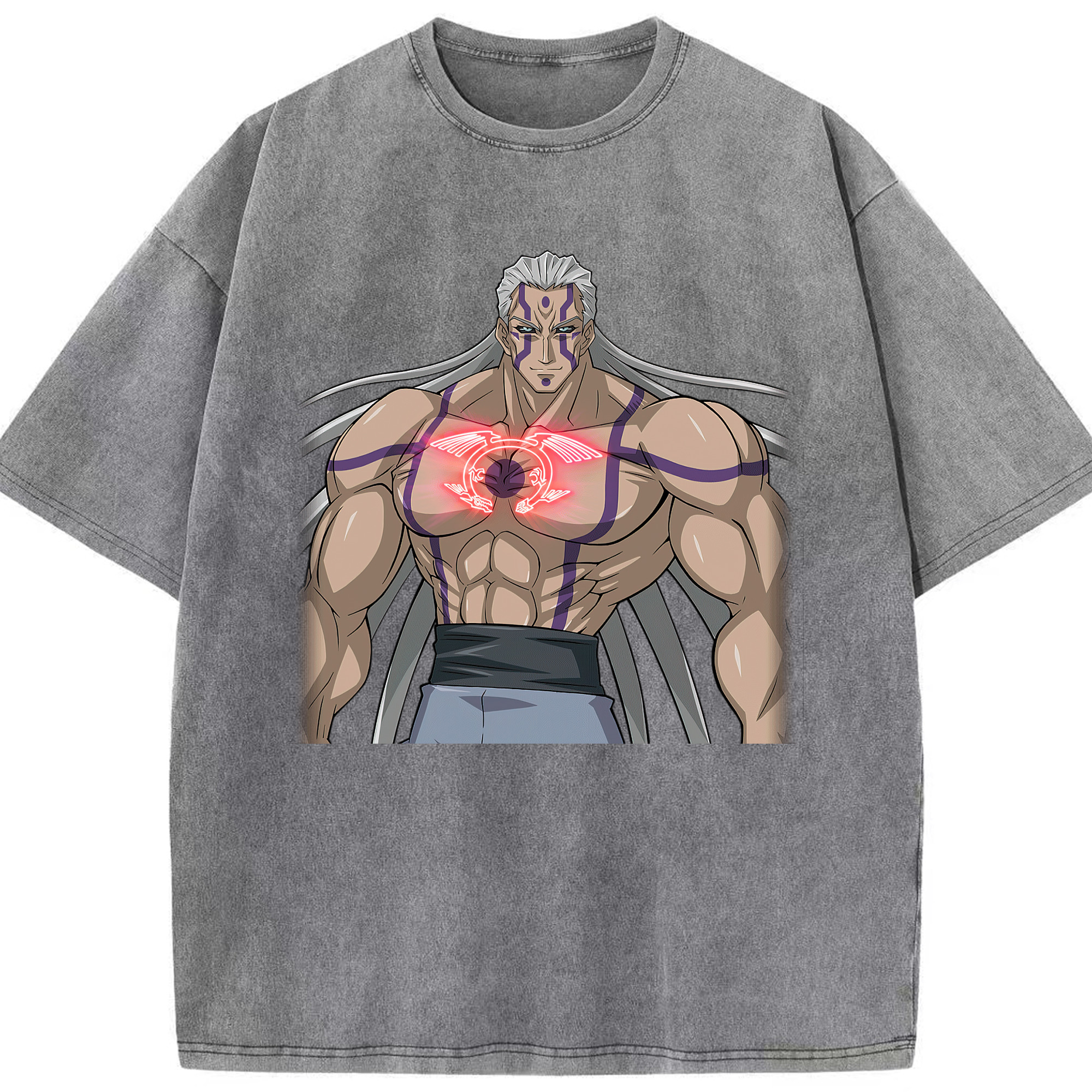 （画像用） 遊☆戯☆王 Yu-Gi-Oh! 綿100% ヴィンテージ風 半袖Tシャツ（フロントプリント）