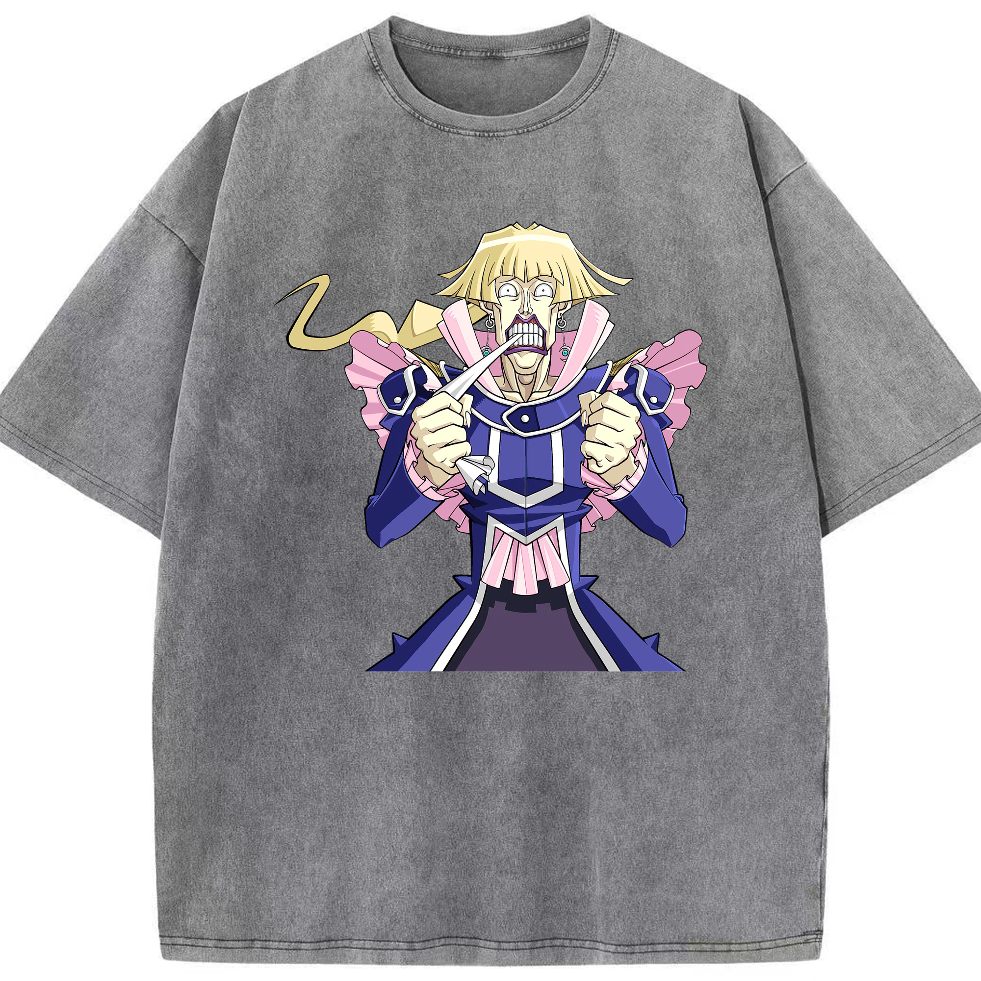 （画像用） 遊☆戯☆王 Yu-Gi-Oh! 綿100% ヴィンテージ風 半袖Tシャツ（フロントプリント）