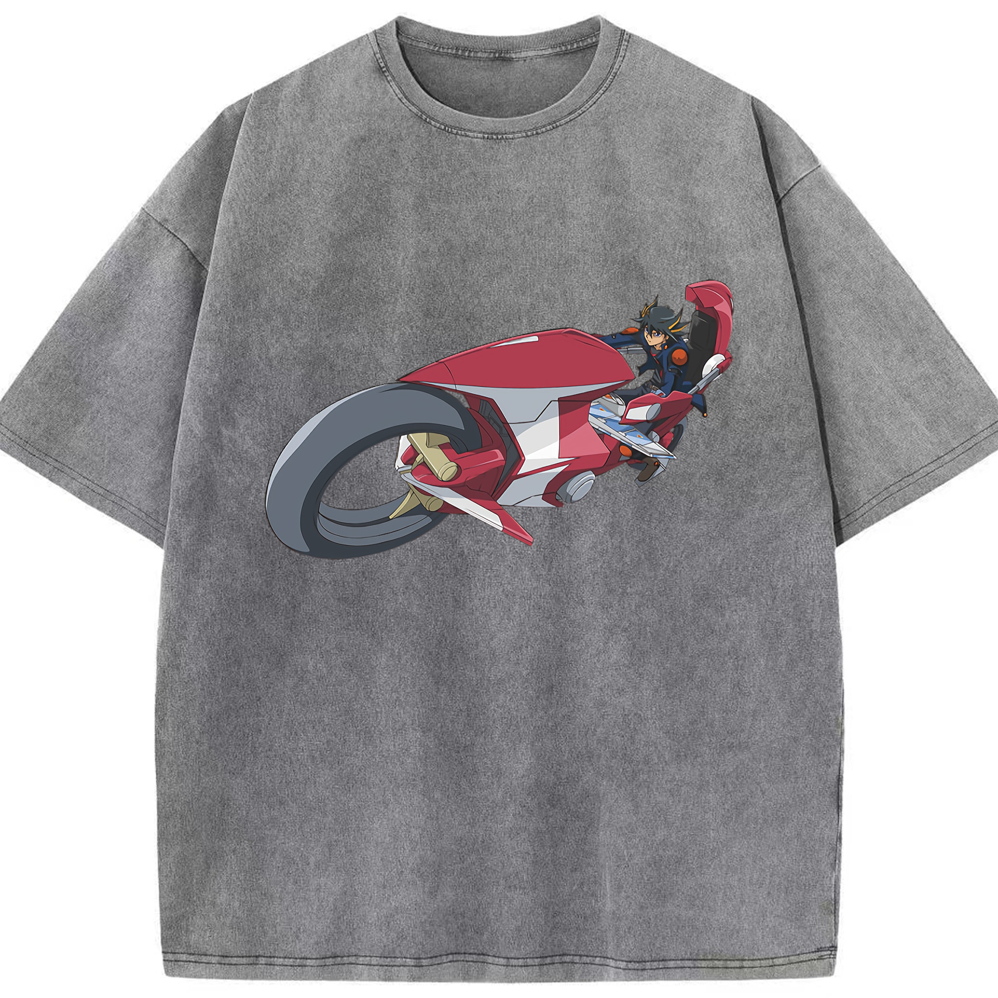 （画像用） 遊☆戯☆王 Yu-Gi-Oh! 綿100% ヴィンテージ風 半袖Tシャツ（フロントプリント）