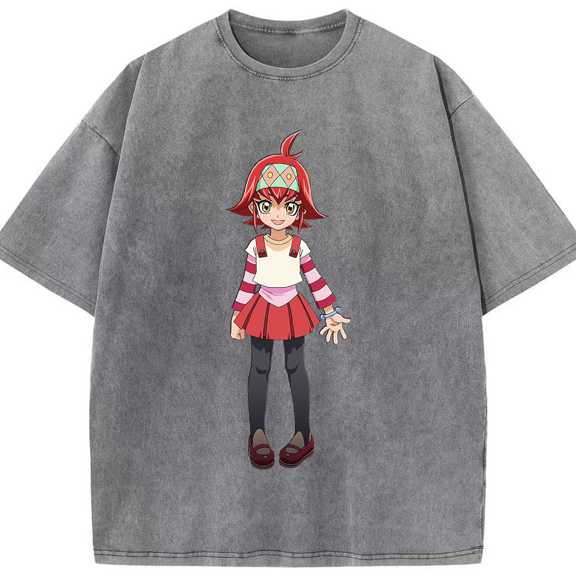 （画像用） 遊☆戯☆王 Yu-Gi-Oh! 綿100% ヴィンテージ風 半袖Tシャツ（フロントプリント）