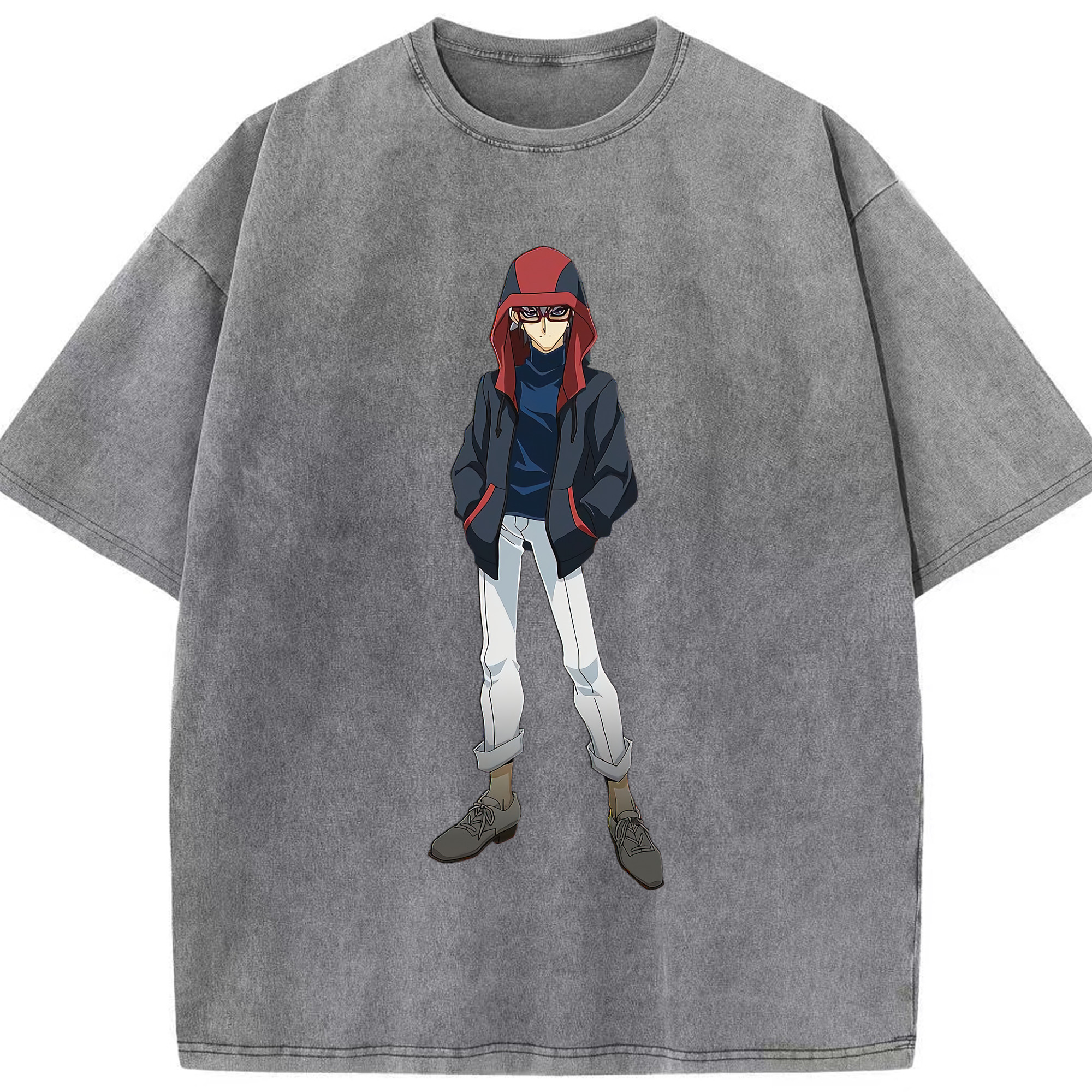 （画像用） 遊☆戯☆王 Yu-Gi-Oh! 綿100% ヴィンテージ風 半袖Tシャツ（フロントプリント）