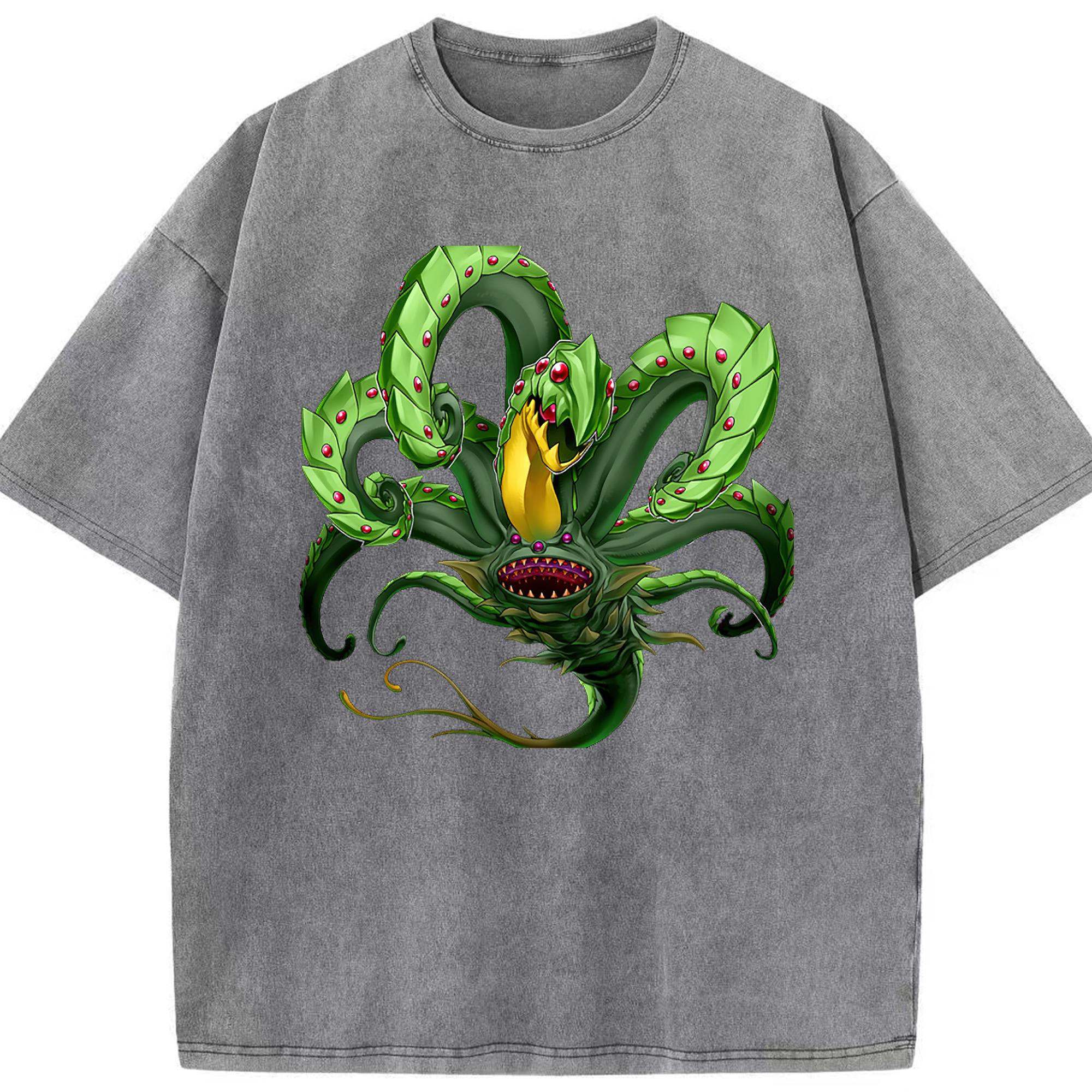 （画像用） 遊☆戯☆王 Yu-Gi-Oh! 綿100% ヴィンテージ風 半袖Tシャツ（フロントプリント）