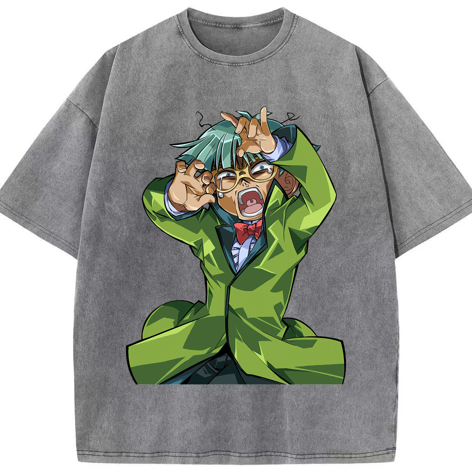 （画像用） 遊☆戯☆王 Yu-Gi-Oh! 綿100% ヴィンテージ風 半袖Tシャツ（フロントプリント）