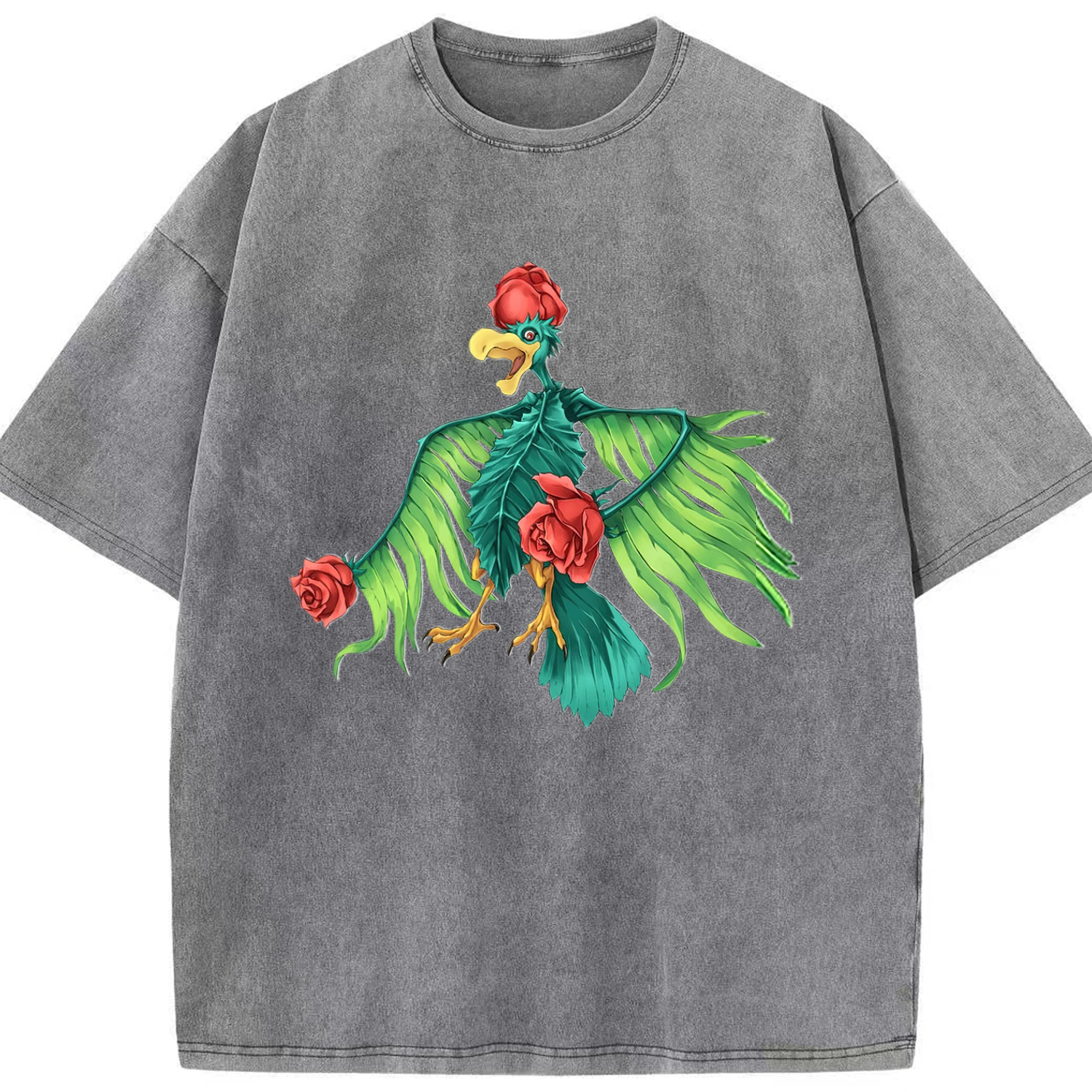（画像用） 遊☆戯☆王 Yu-Gi-Oh! 綿100% ヴィンテージ風 半袖Tシャツ（フロントプリント）