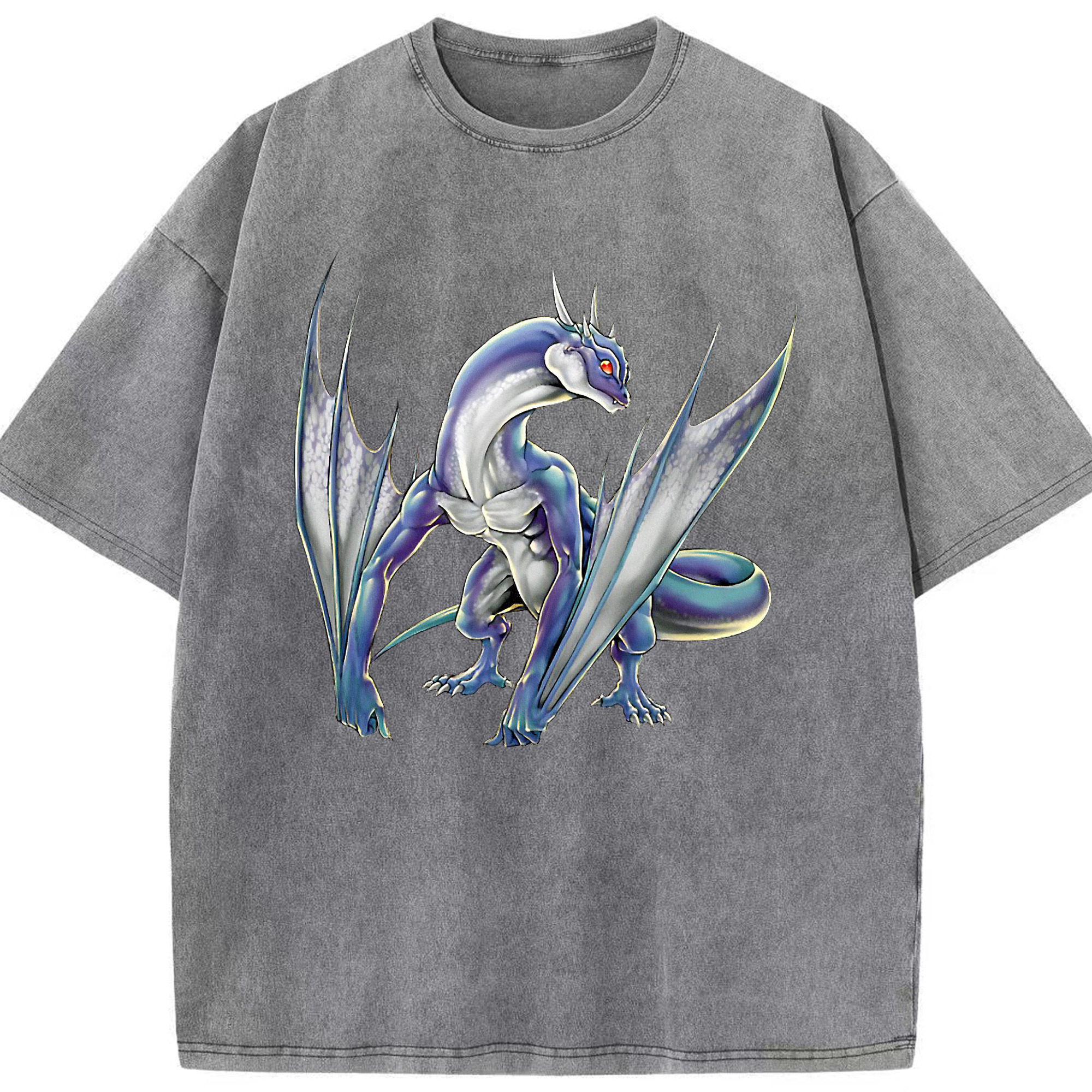 （画像用） 遊☆戯☆王 Yu-Gi-Oh! 綿100% ヴィンテージ風 半袖Tシャツ（フロントプリント）