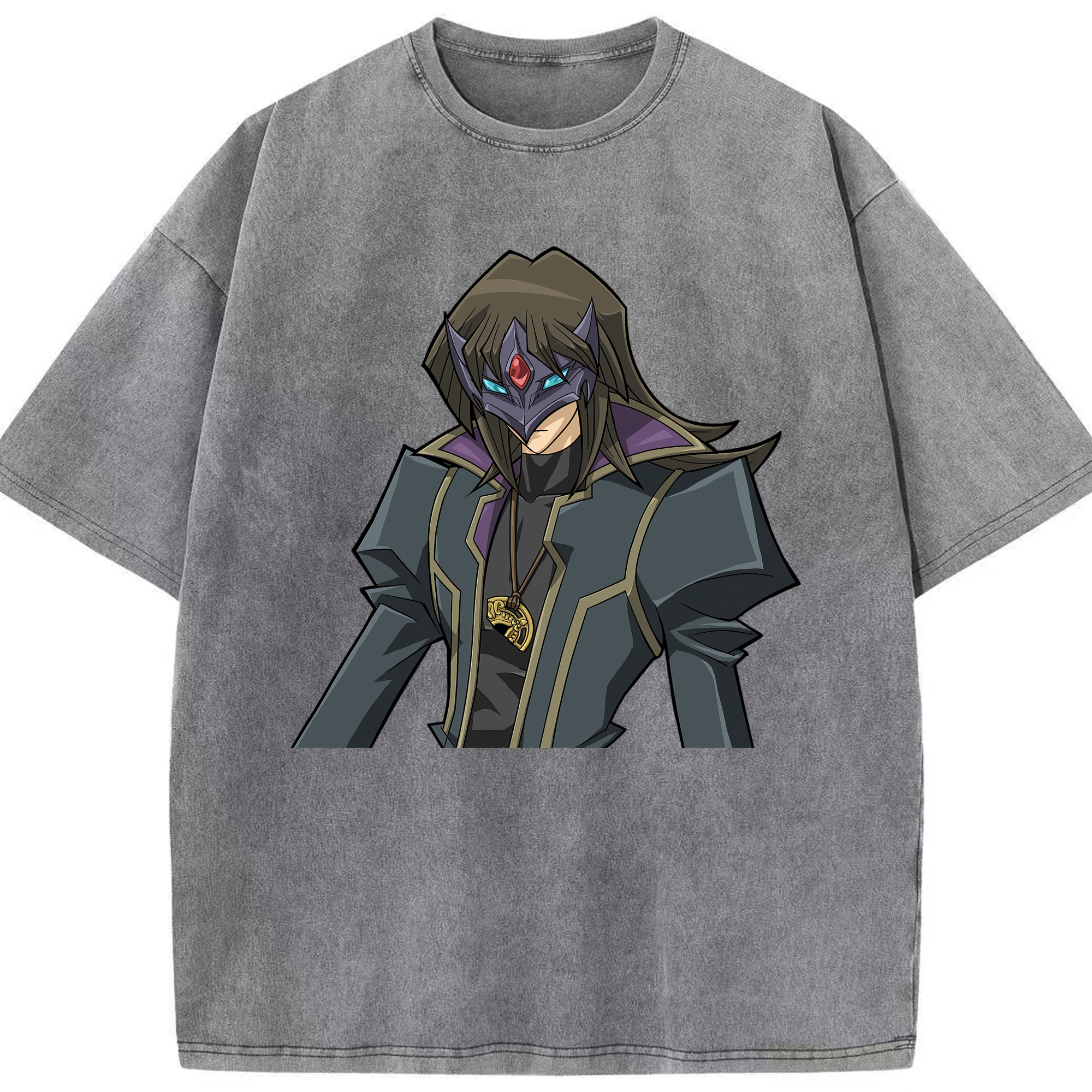 （画像用） 遊☆戯☆王 Yu-Gi-Oh! 綿100% ヴィンテージ風 半袖Tシャツ（フロントプリント）