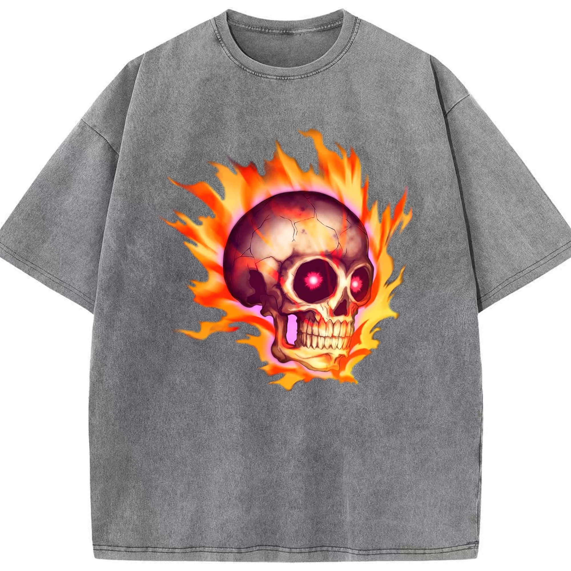 （画像用） 遊☆戯☆王 Yu-Gi-Oh! 綿100% ヴィンテージ風 半袖Tシャツ（フロントプリント）