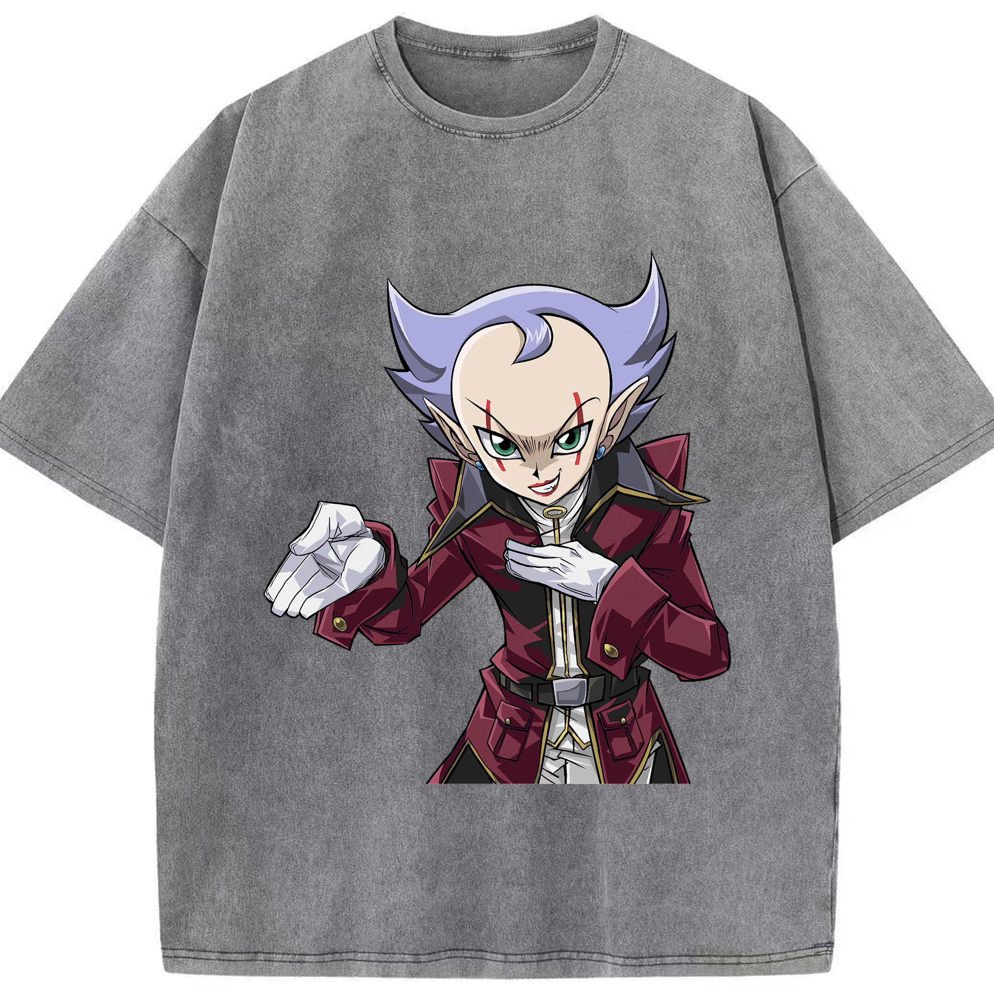 （画像用） 遊☆戯☆王 Yu-Gi-Oh! 綿100% ヴィンテージ風 半袖Tシャツ（フロントプリント）