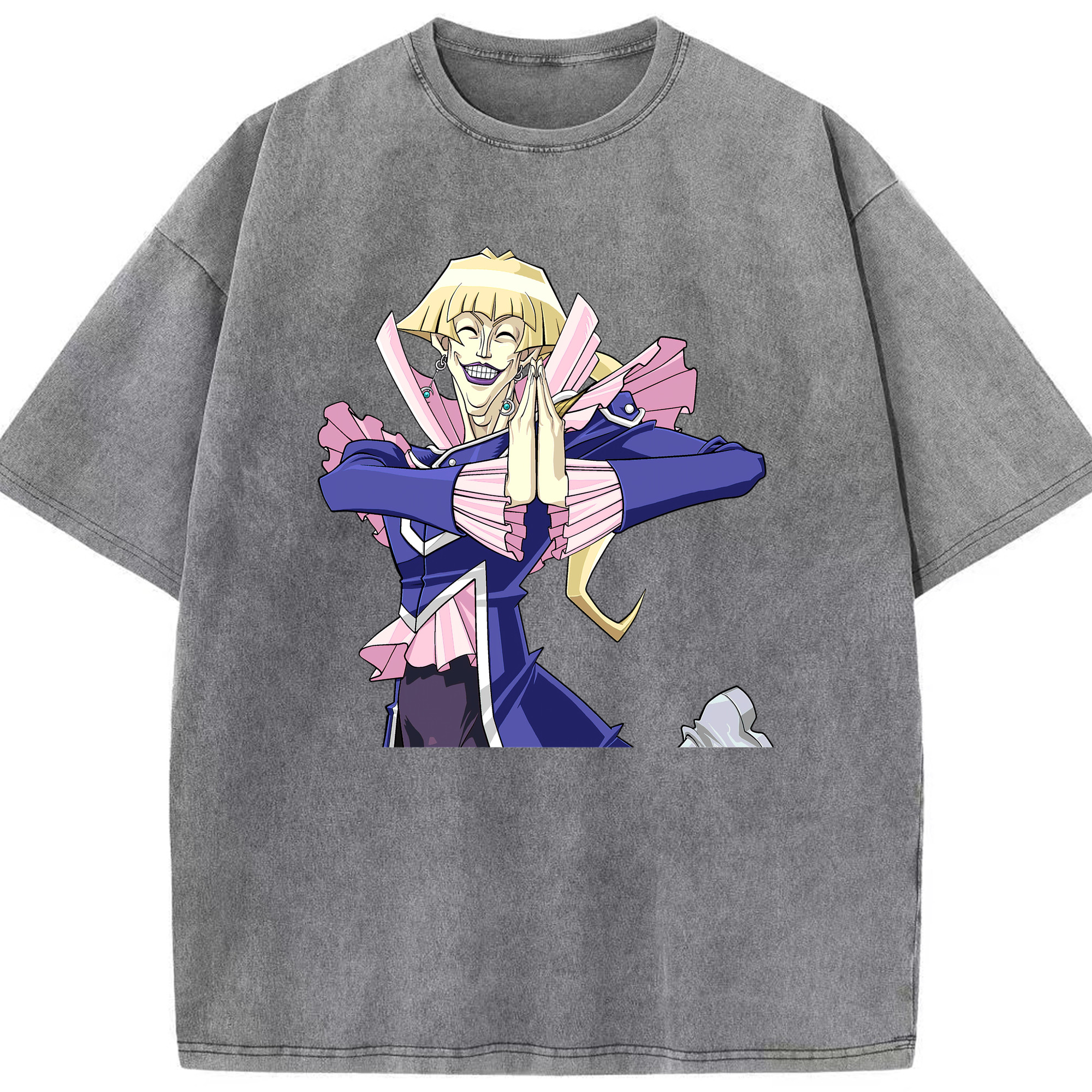 （画像用） 遊☆戯☆王 Yu-Gi-Oh! 綿100% ヴィンテージ風 半袖Tシャツ（フロントプリント）