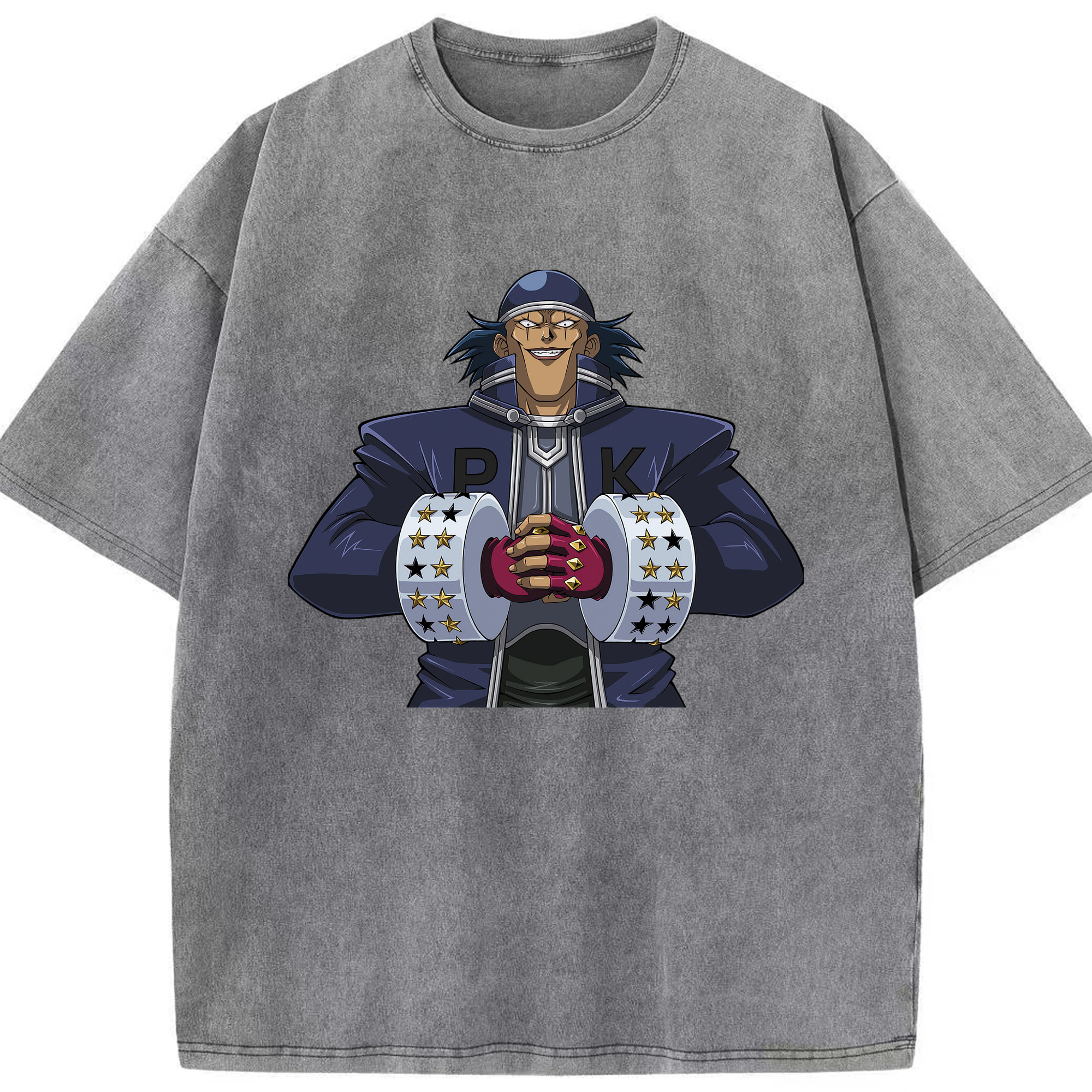 （画像用） 遊☆戯☆王 Yu-Gi-Oh! 綿100% ヴィンテージ風 半袖Tシャツ（フロントプリント）