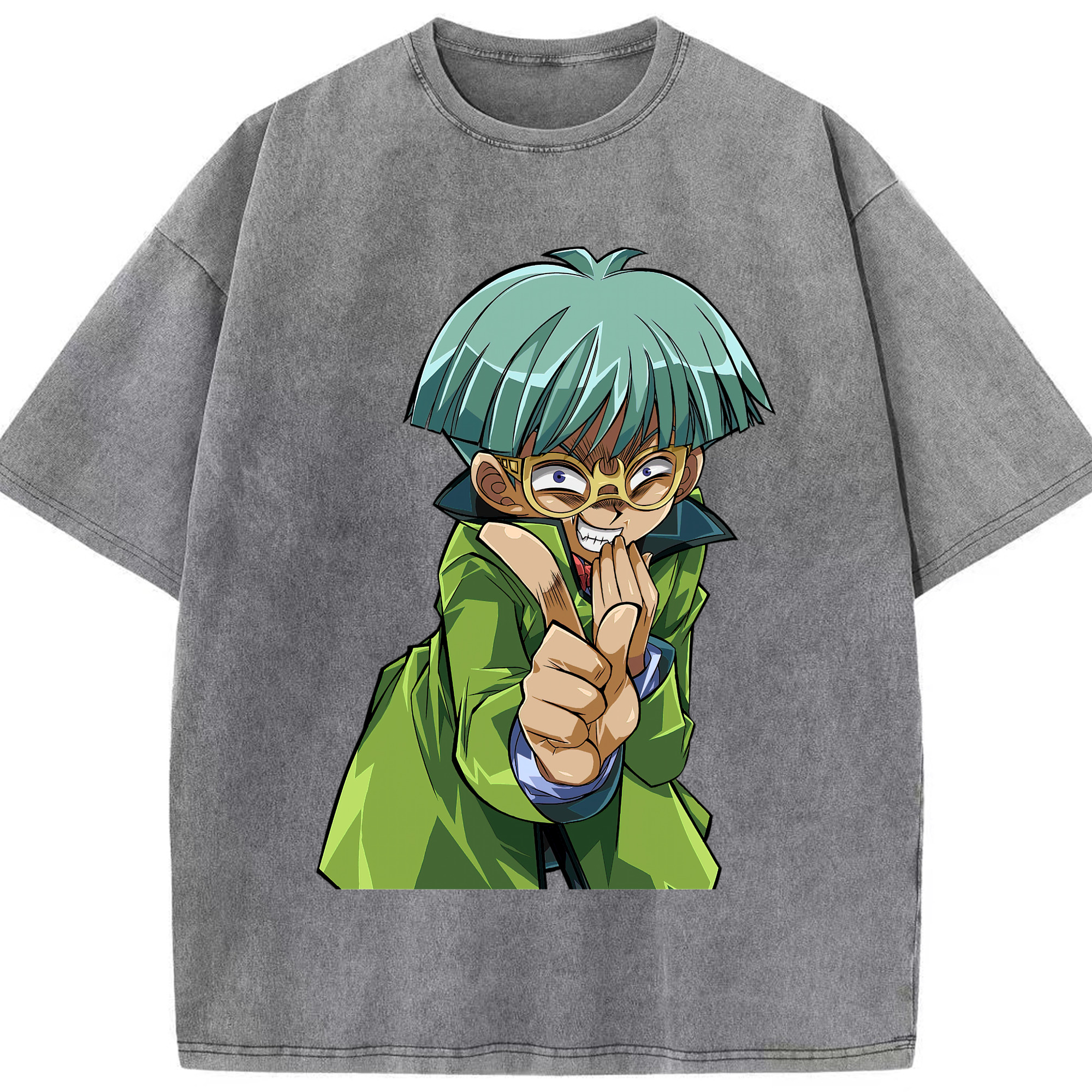 （画像用） 遊☆戯☆王 Yu-Gi-Oh! 綿100% ヴィンテージ風 半袖Tシャツ（フロントプリント）